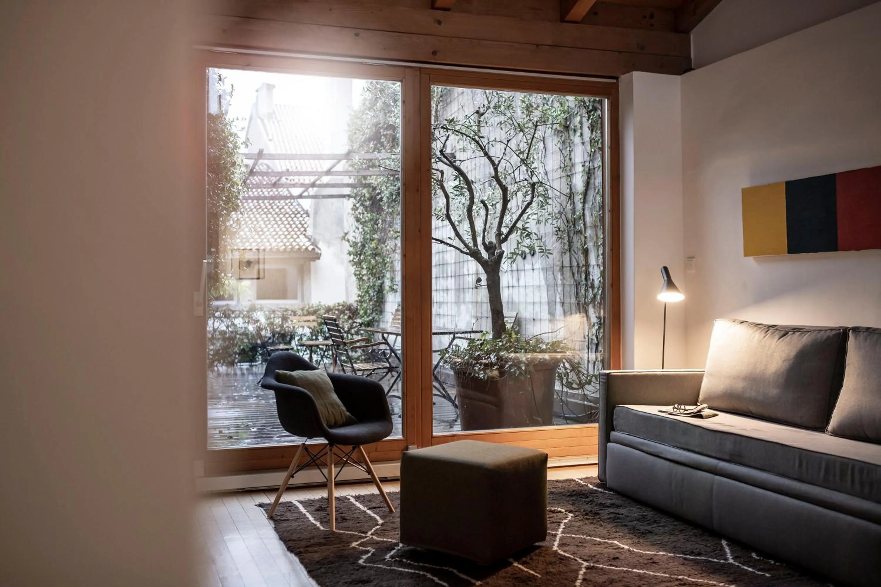 Living room in Goldenstern Townhouse