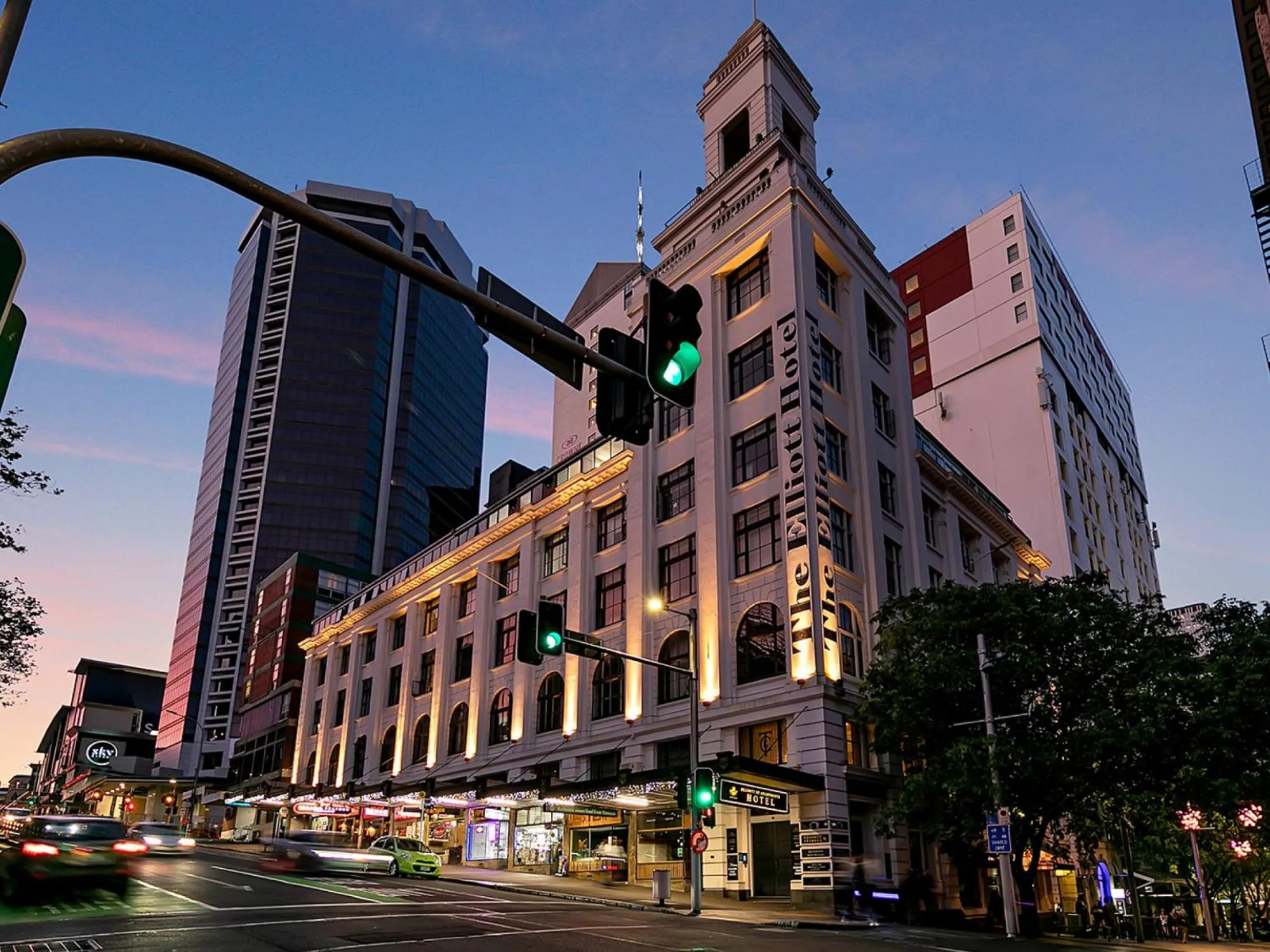 Property building in Attic Backpackers