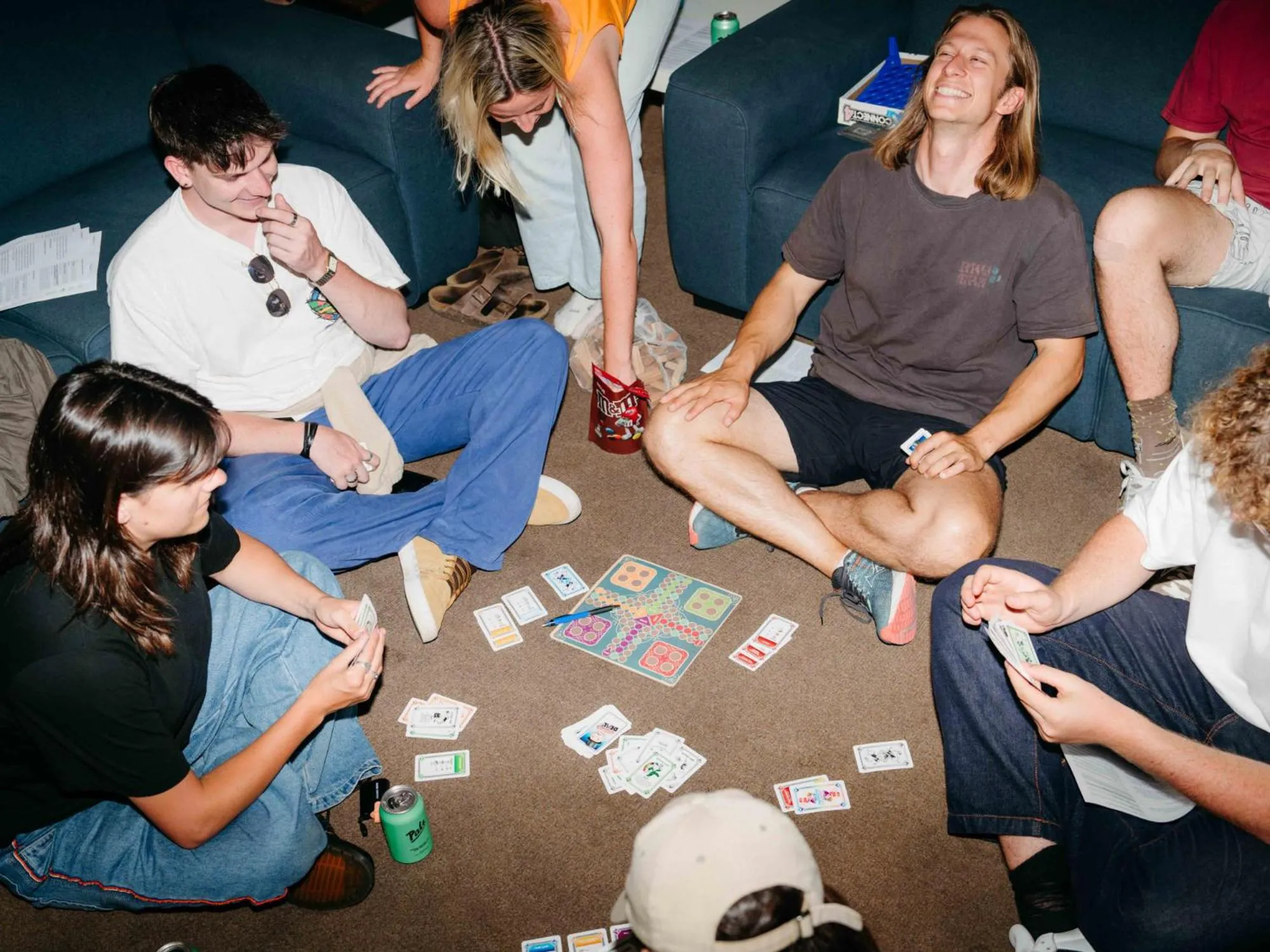 group of guests in Attic Backpackers