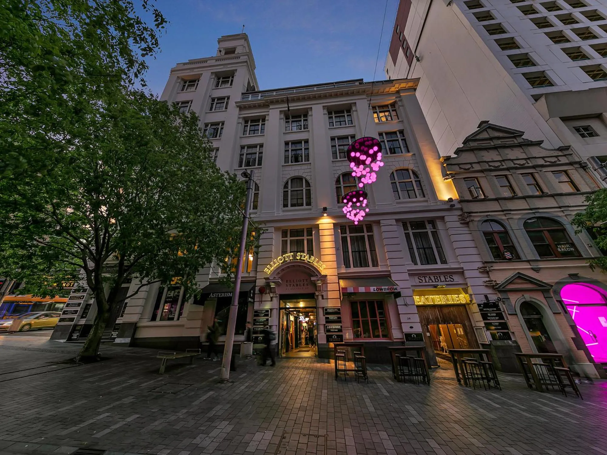 City view in Attic Backpackers