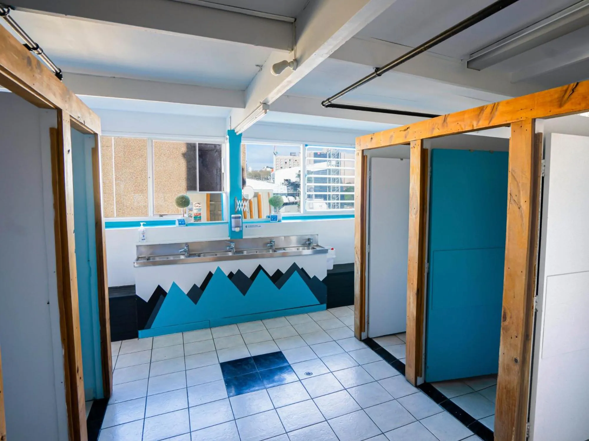 Bathroom in Attic Backpackers