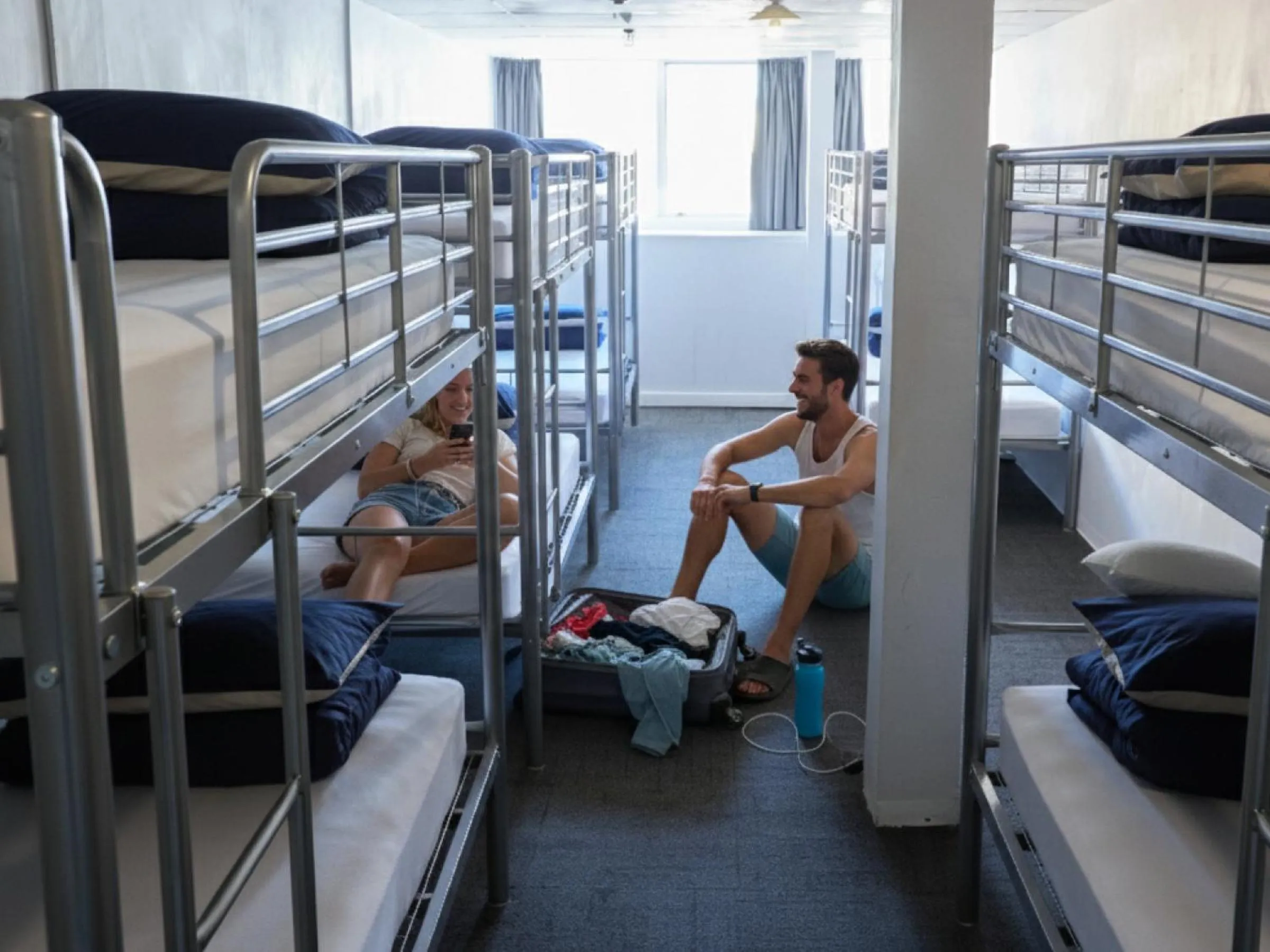 Bedroom, Bed in Attic Backpackers