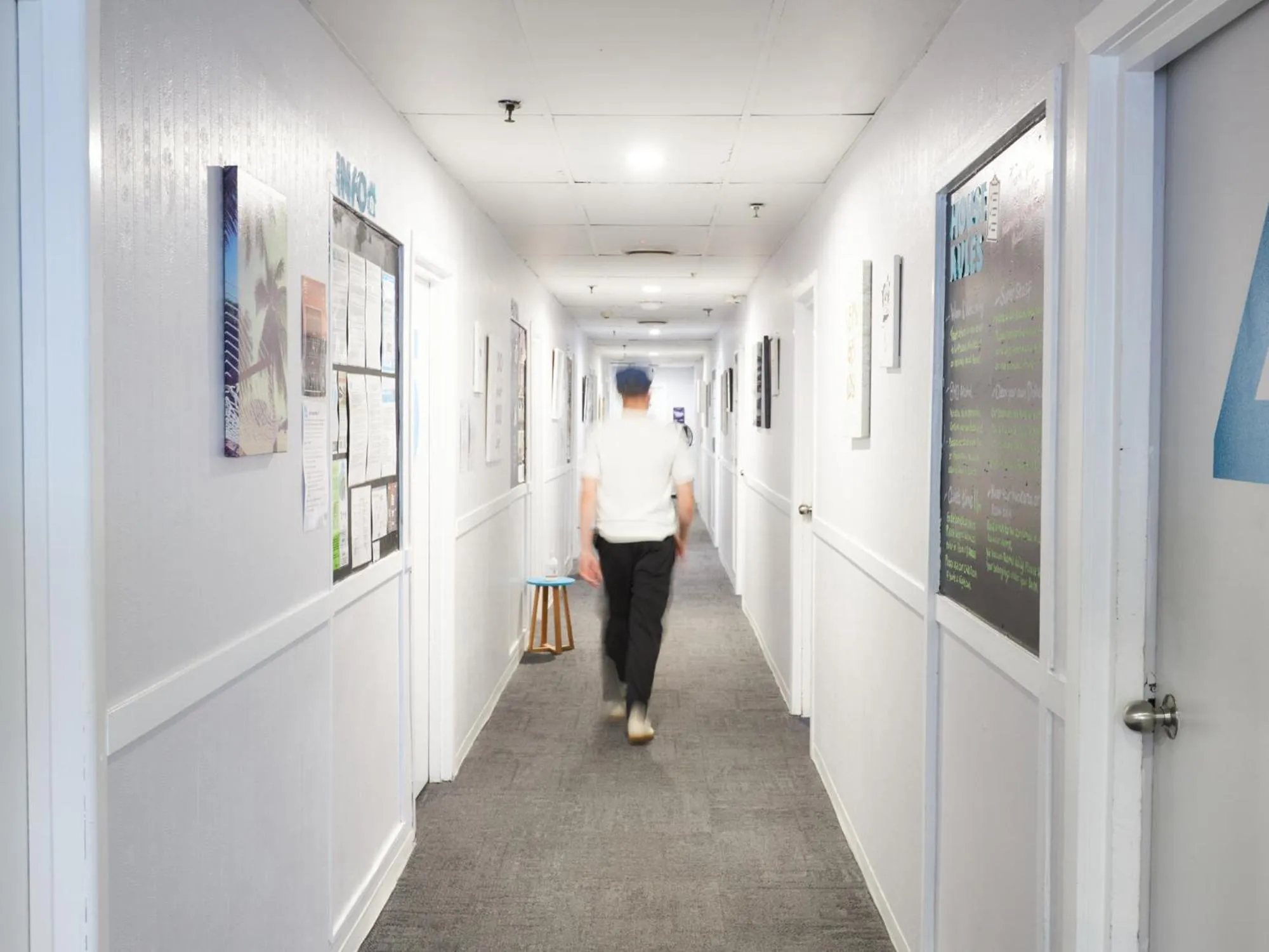 People in Attic Backpackers