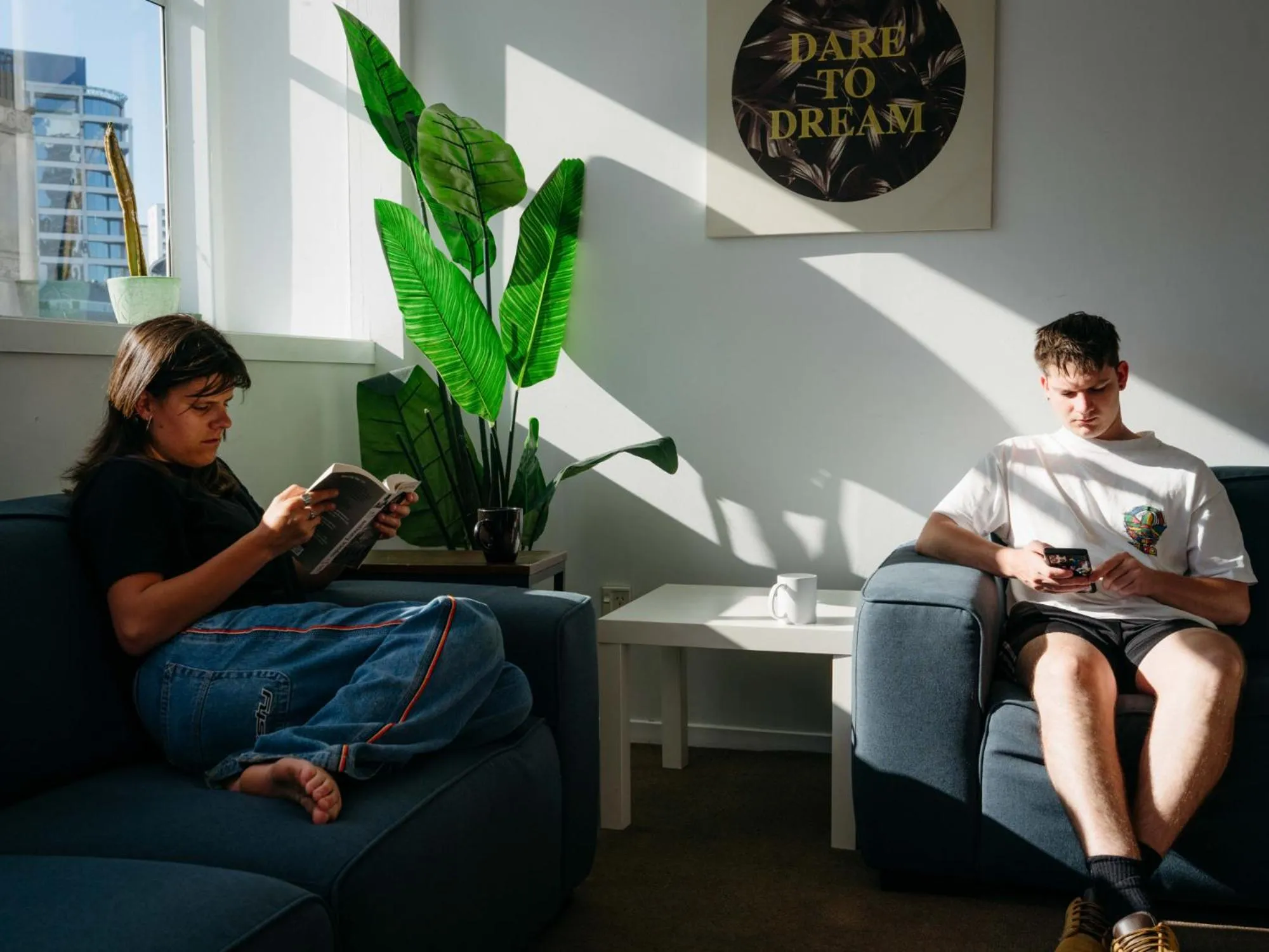 People in Attic Backpackers