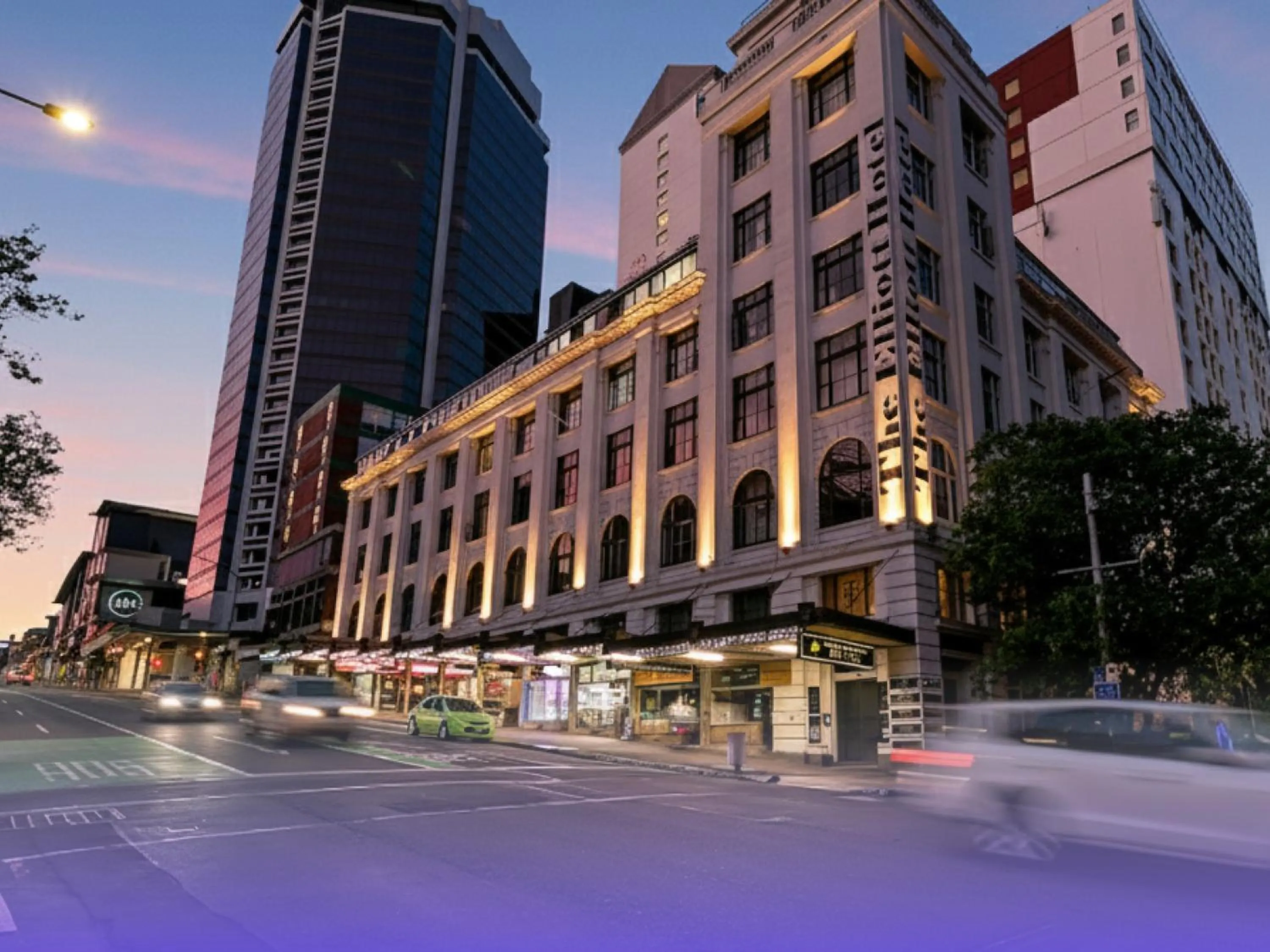 Property building in Attic Backpackers