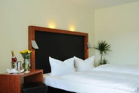 Bed in Hotel Prinzen