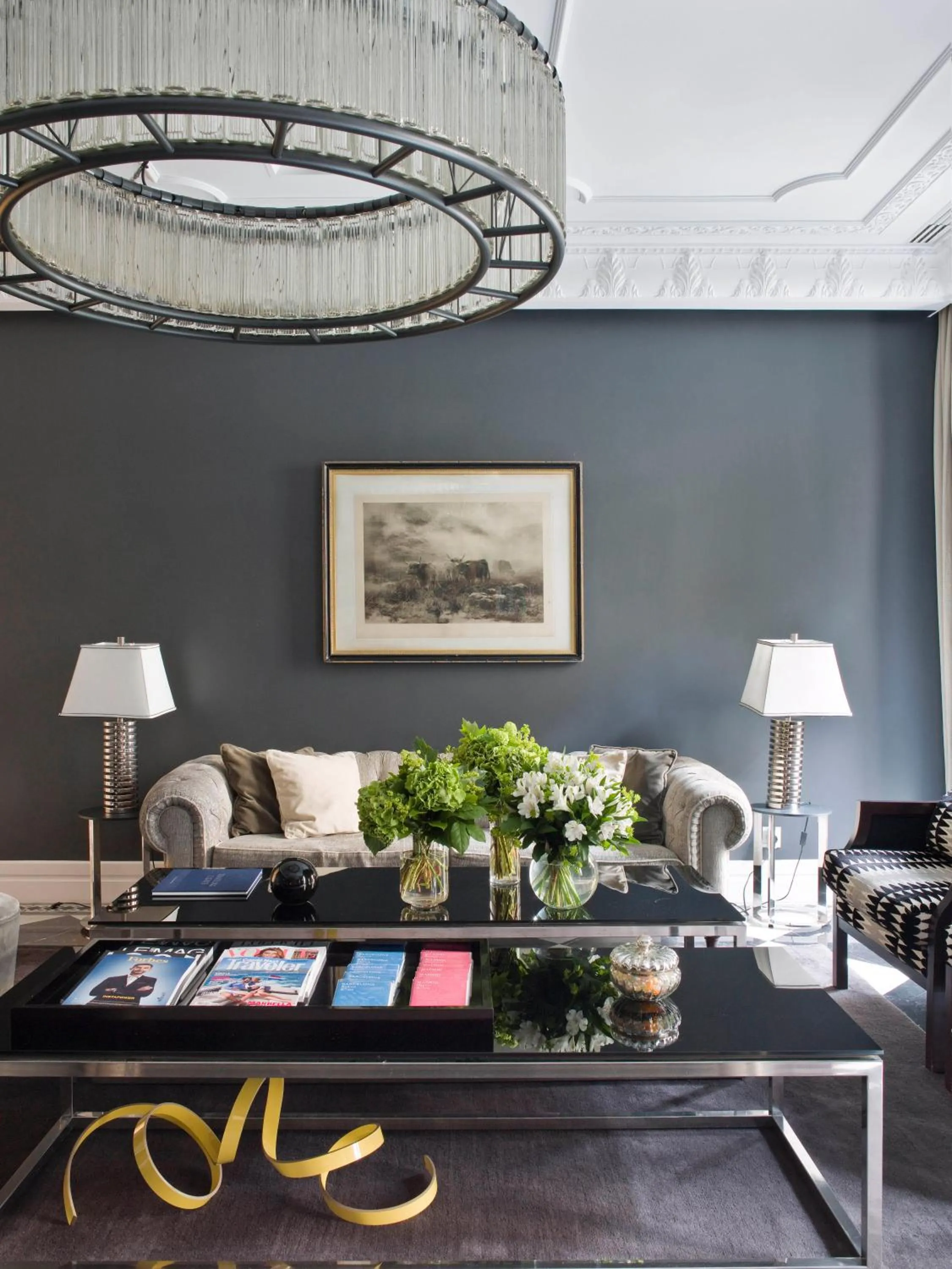 Library in Hotel Único Madrid, Small Luxury Hotels