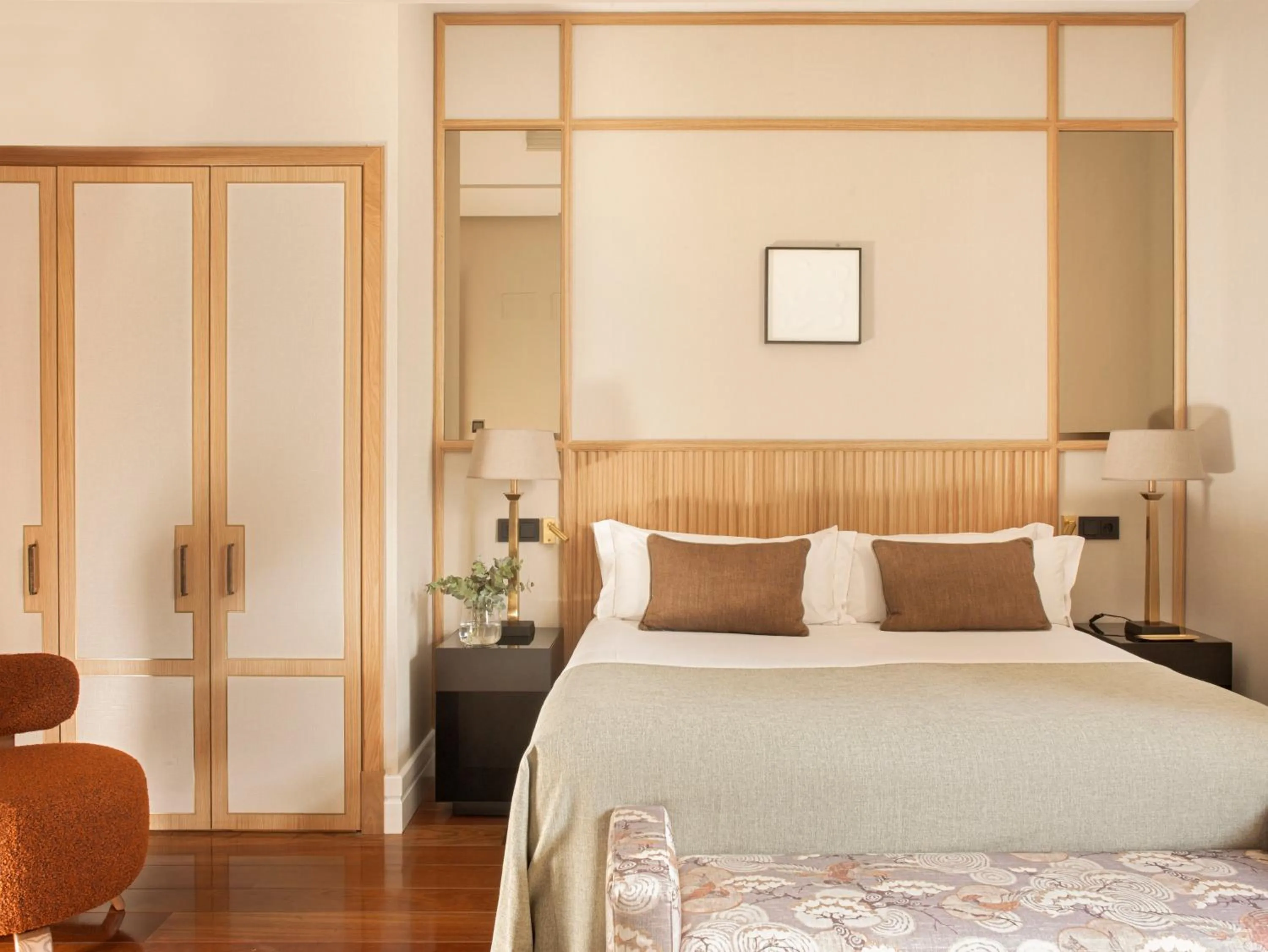 Bed in Hotel Único Madrid, Small Luxury Hotels