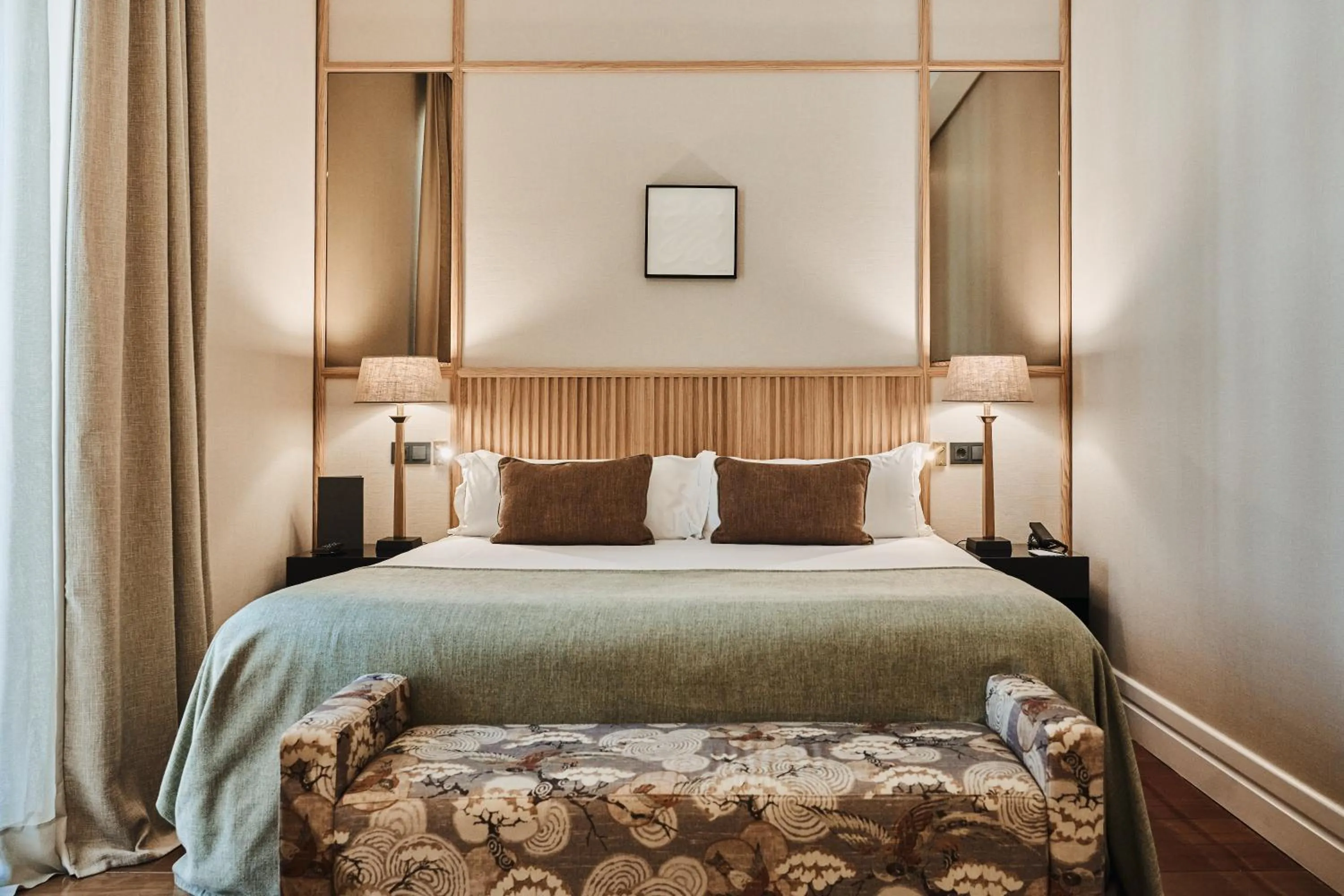 Bed in Hotel Único Madrid, Small Luxury Hotels