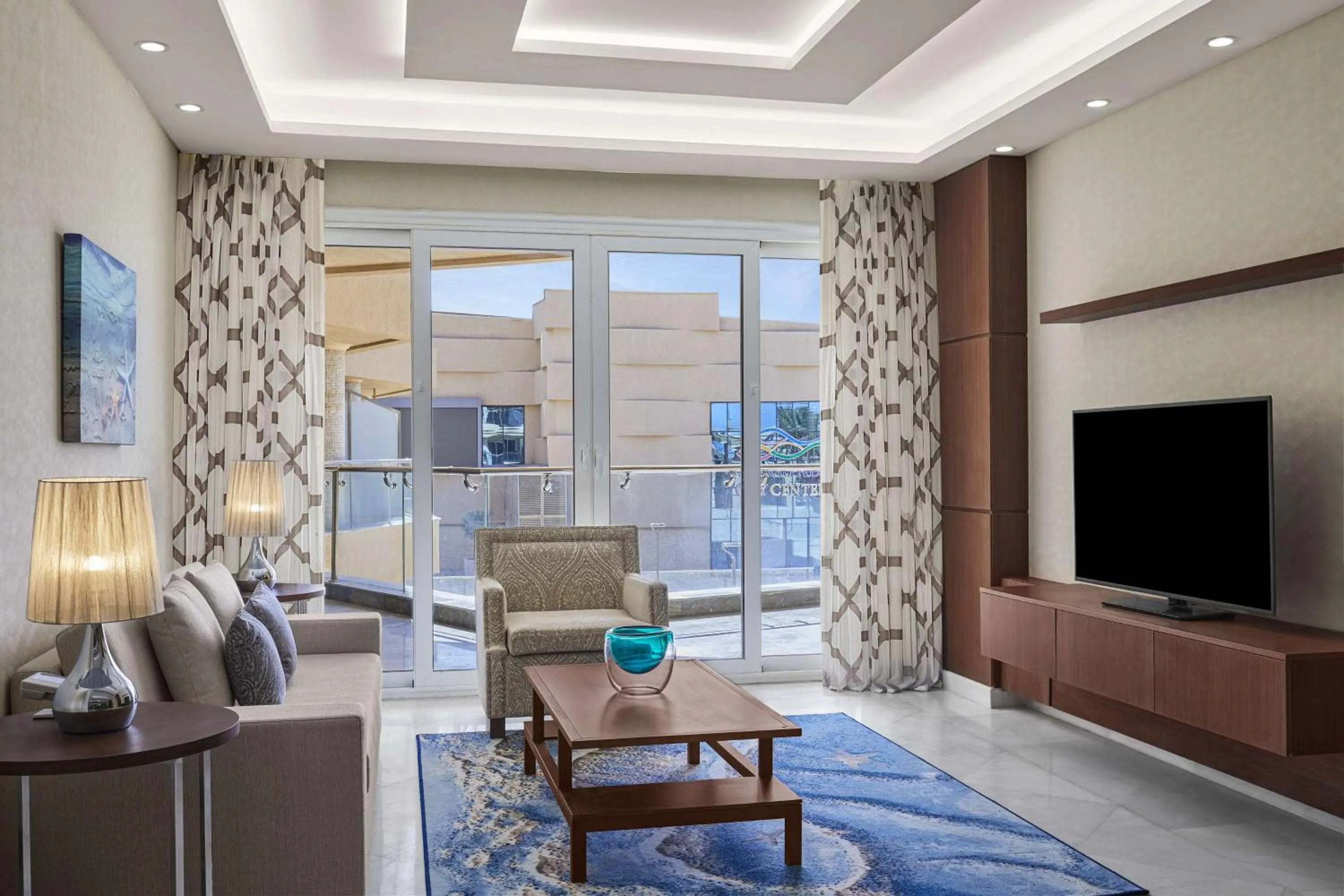 TV and multimedia in Hilton Hurghada Plaza Hotel