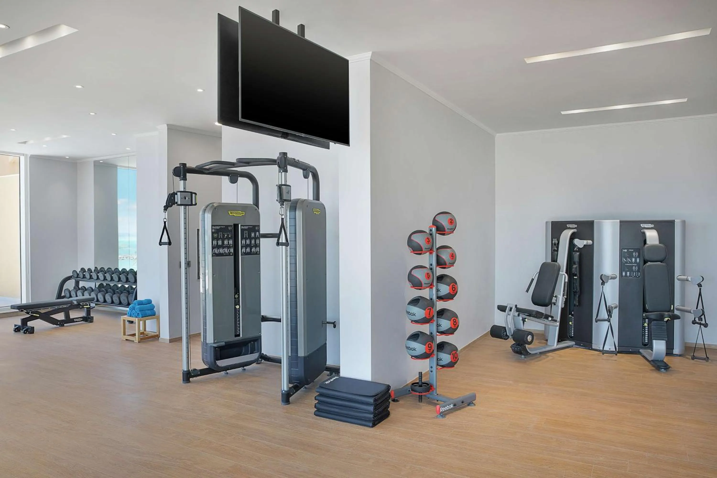 Fitness centre/facilities in Hilton Hurghada Plaza Hotel