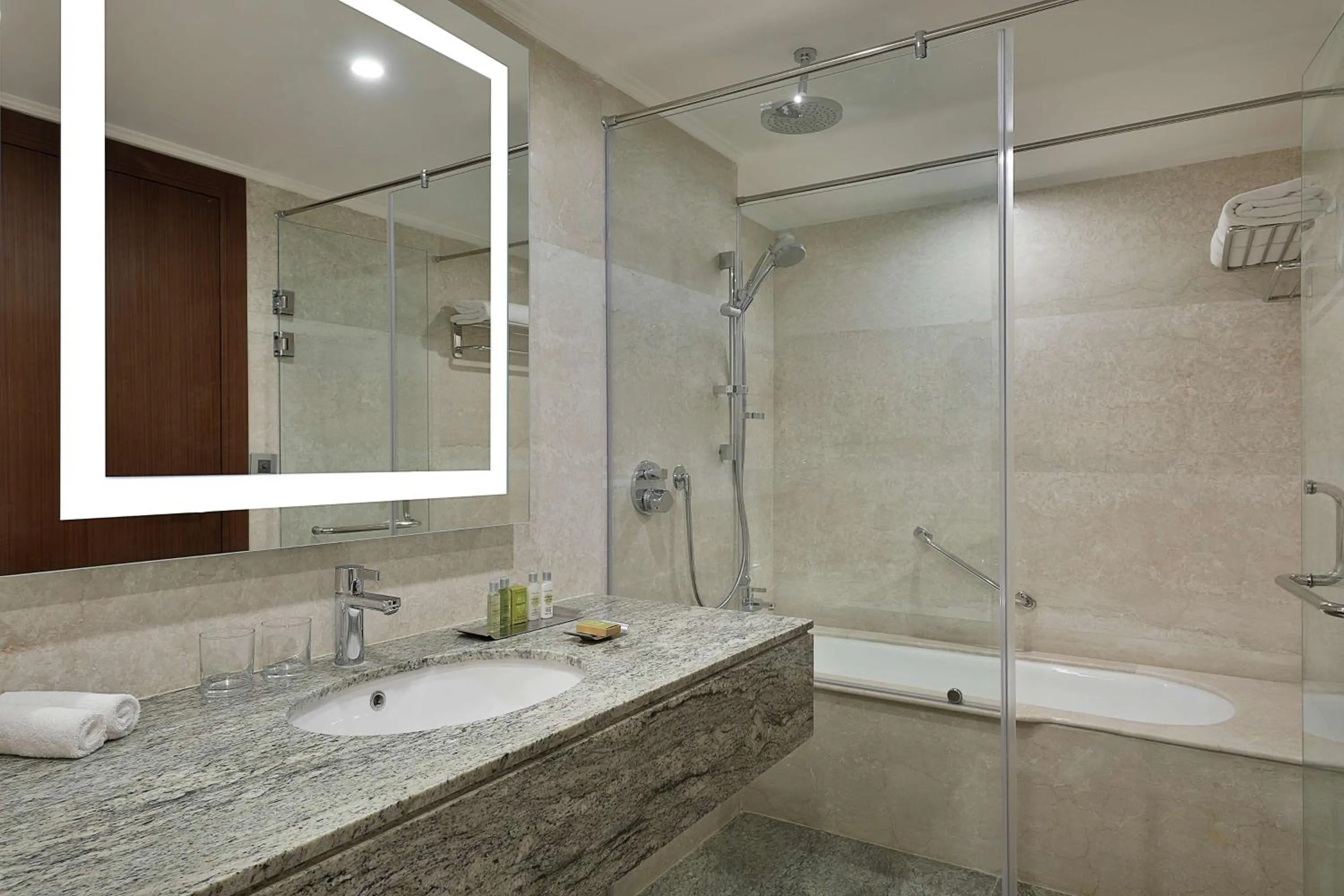 Bathroom in Hilton Hurghada Plaza Hotel