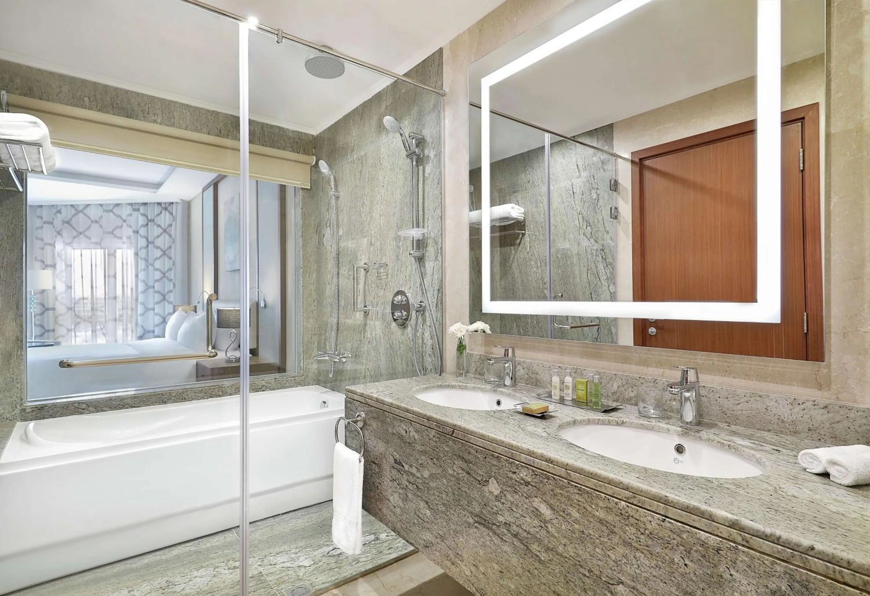 Bathroom in Hilton Hurghada Plaza Hotel