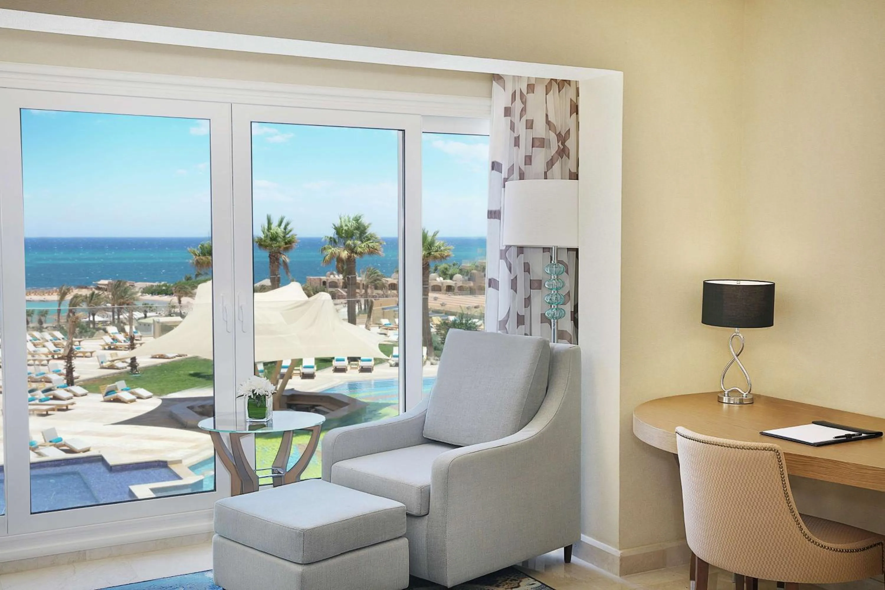 Bedroom in Hilton Hurghada Plaza Hotel