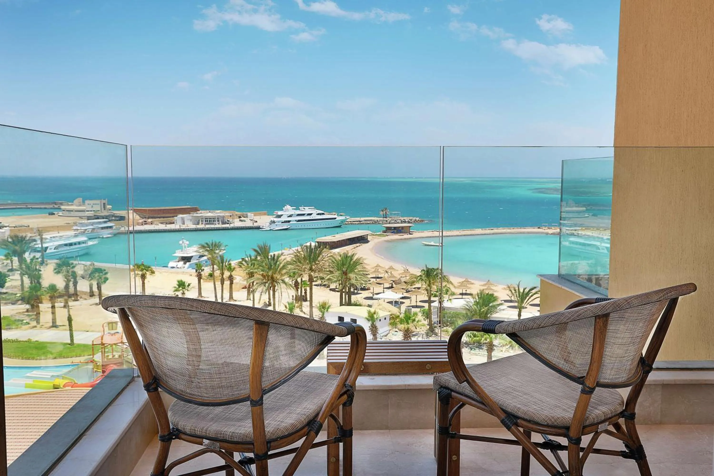 View (from property/room) in Hilton Hurghada Plaza Hotel