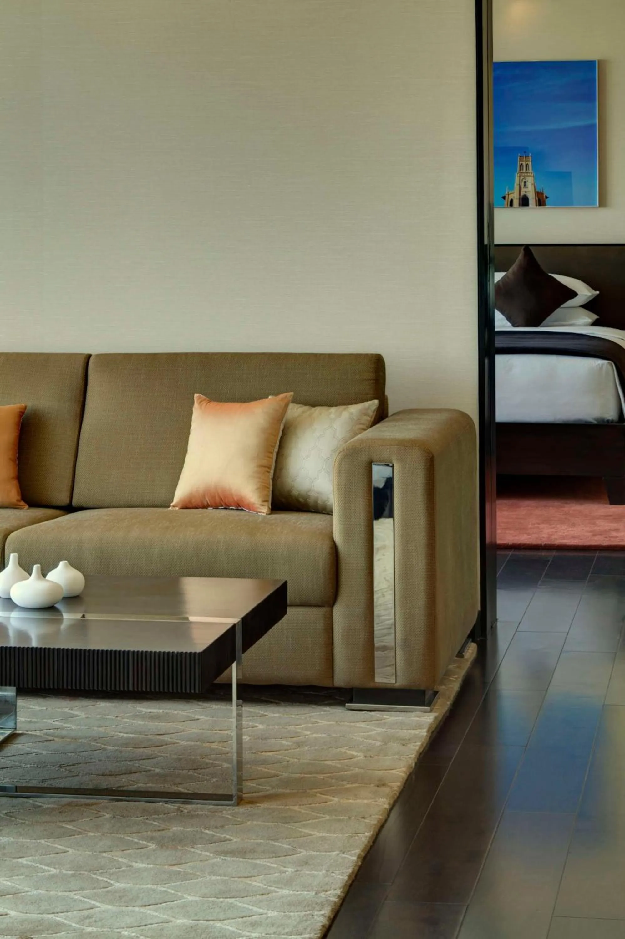 Photo of the whole room, Bed in Park Hyatt Hotel and Residences, Hyderabad