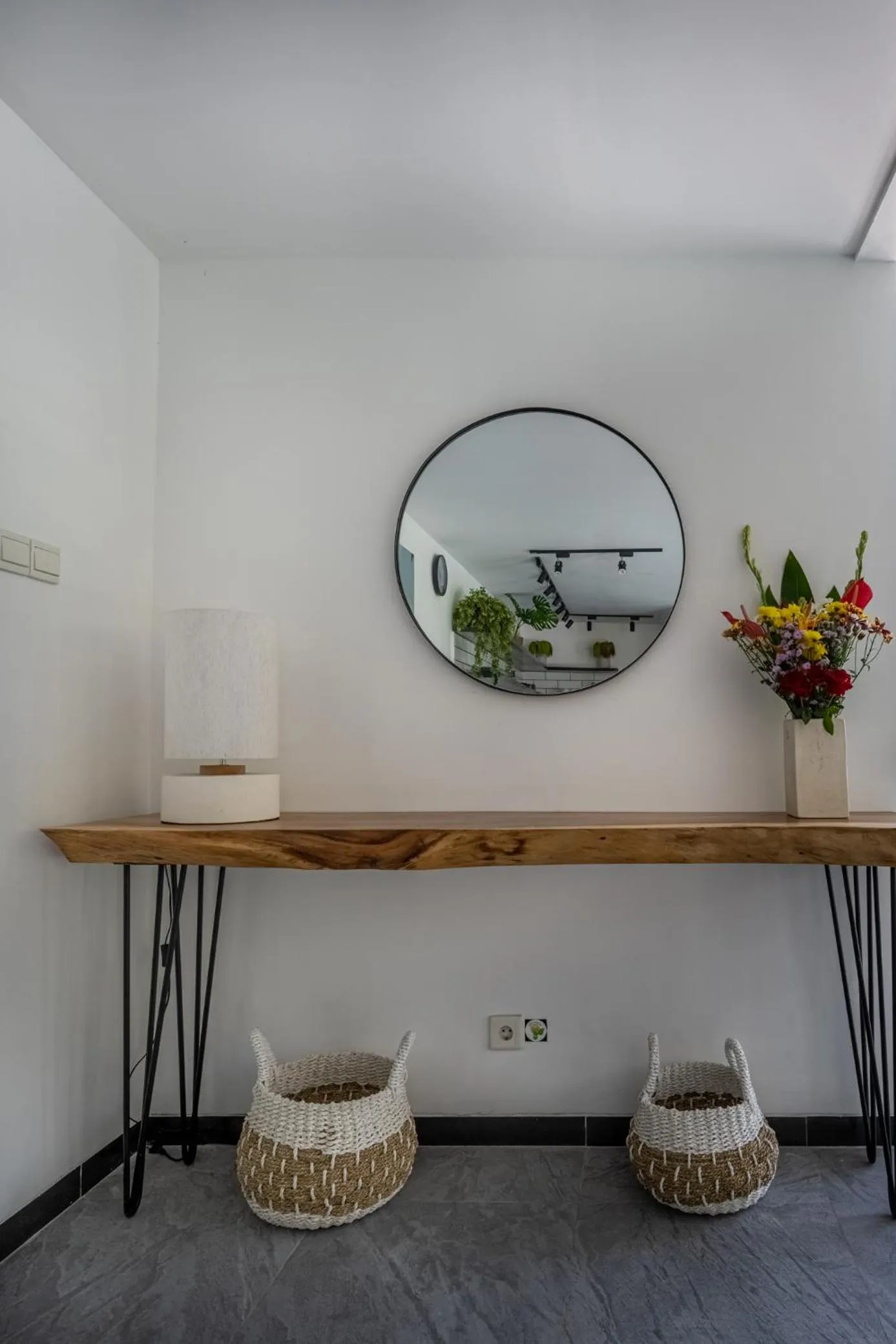 Living room in Jagaditha Villas