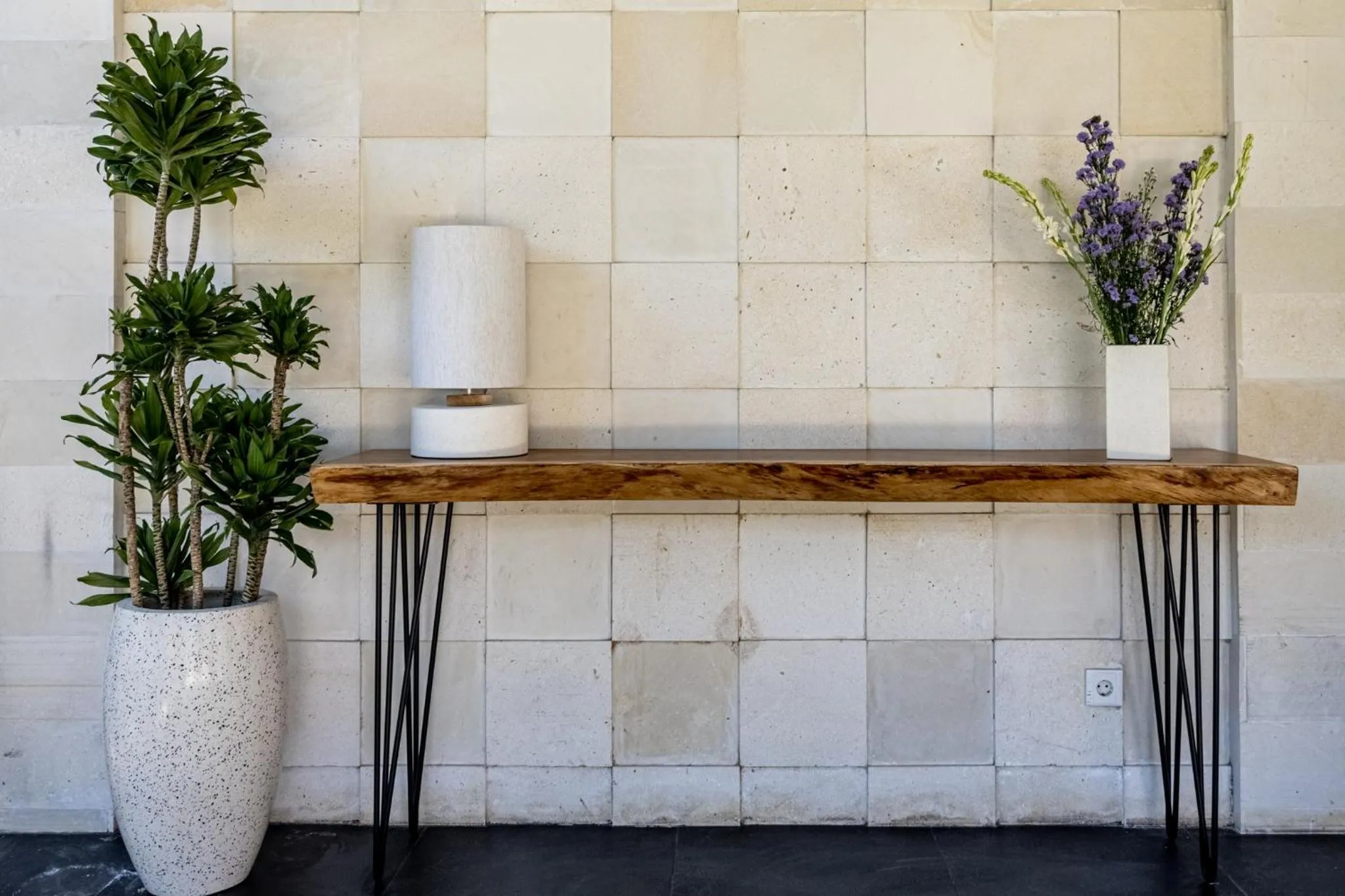 Decorative detail in Jagaditha Villas