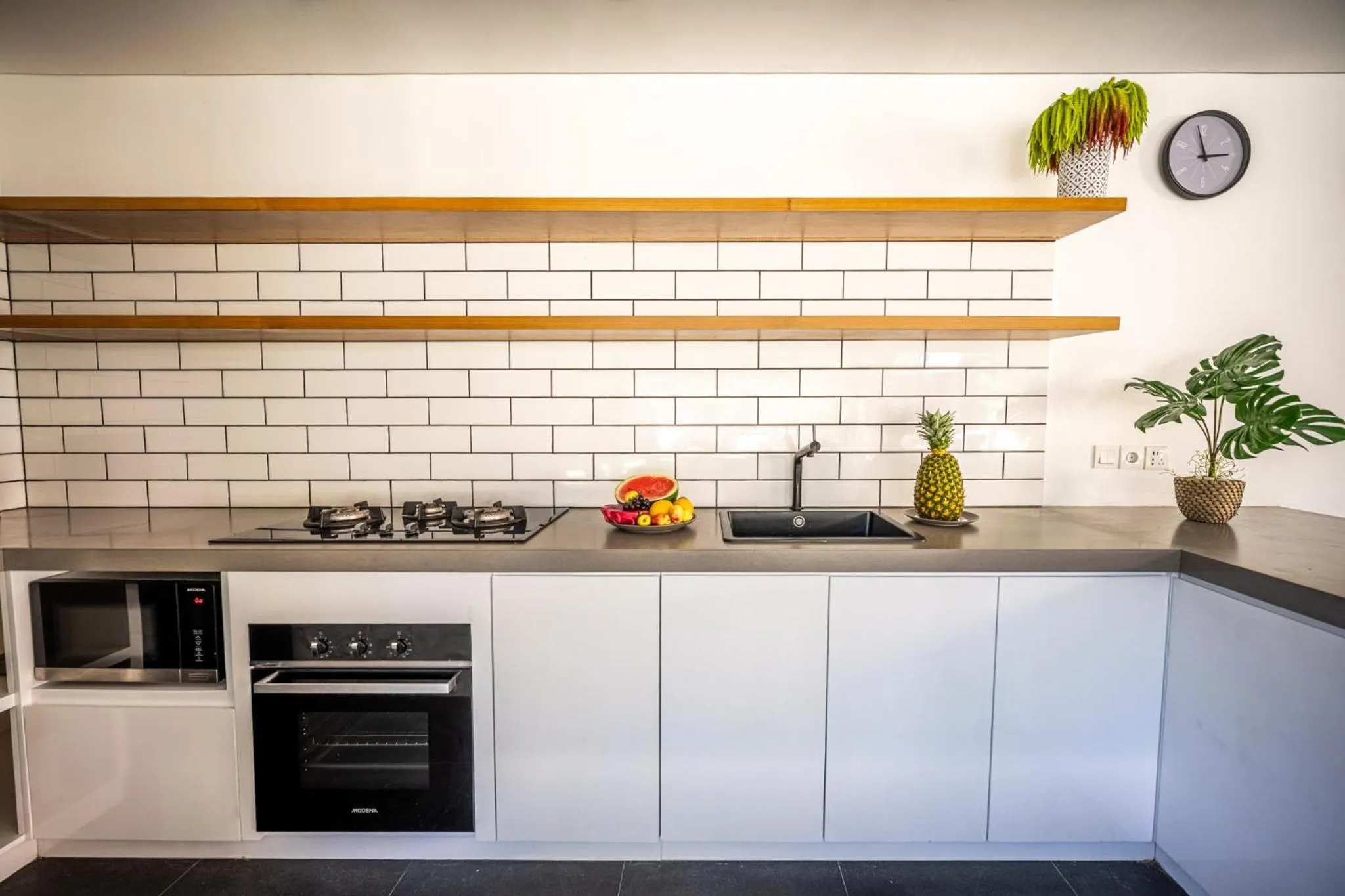 Kitchen or kitchenette in Jagaditha Villas