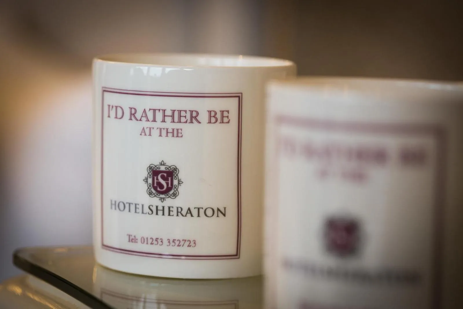 Logo/Certificate/Sign in Hotel Sheraton