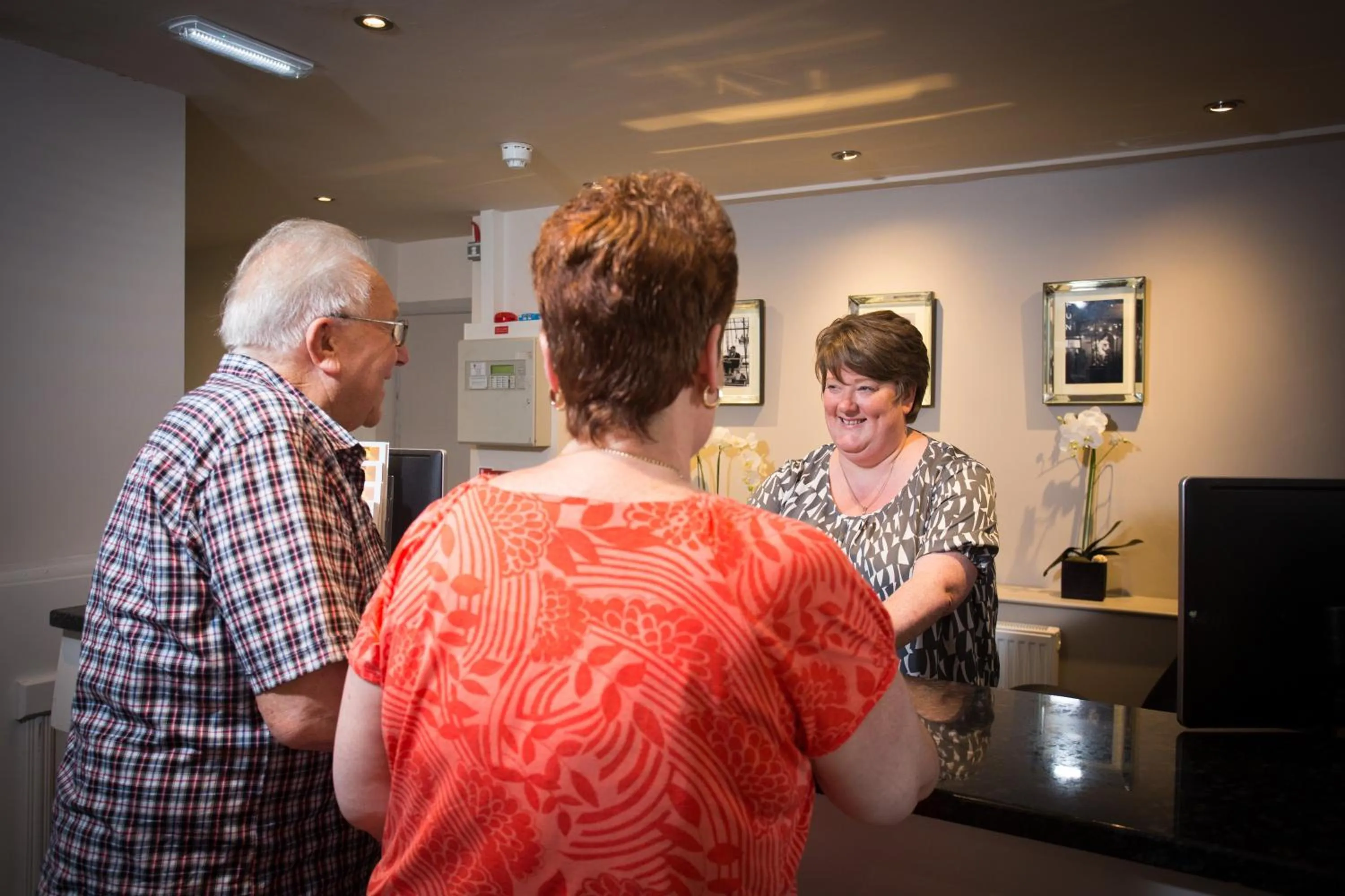 Staff in Hotel Sheraton