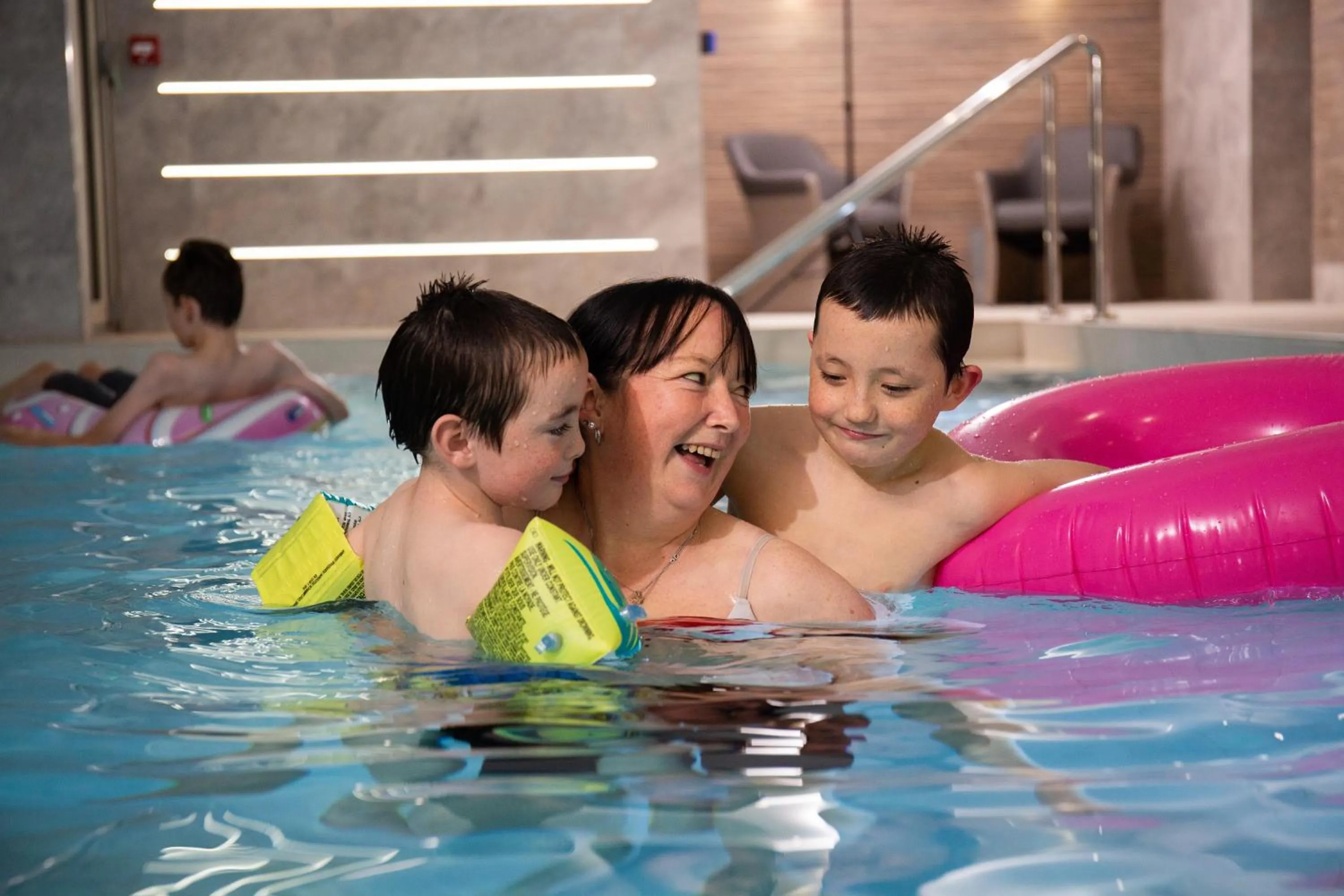 Guests in Hotel Sheraton