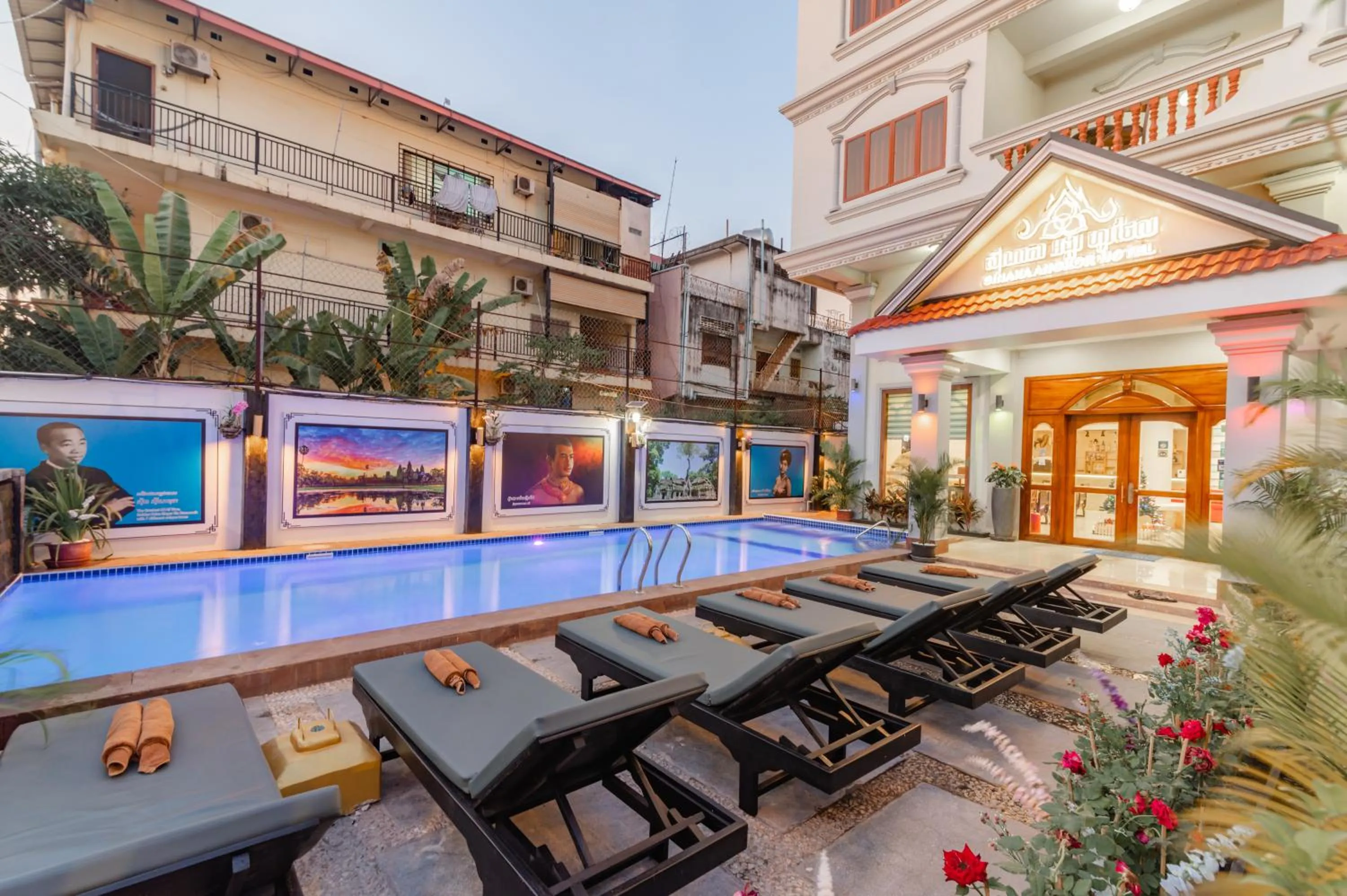 Swimming pool in Hotel 20th Street