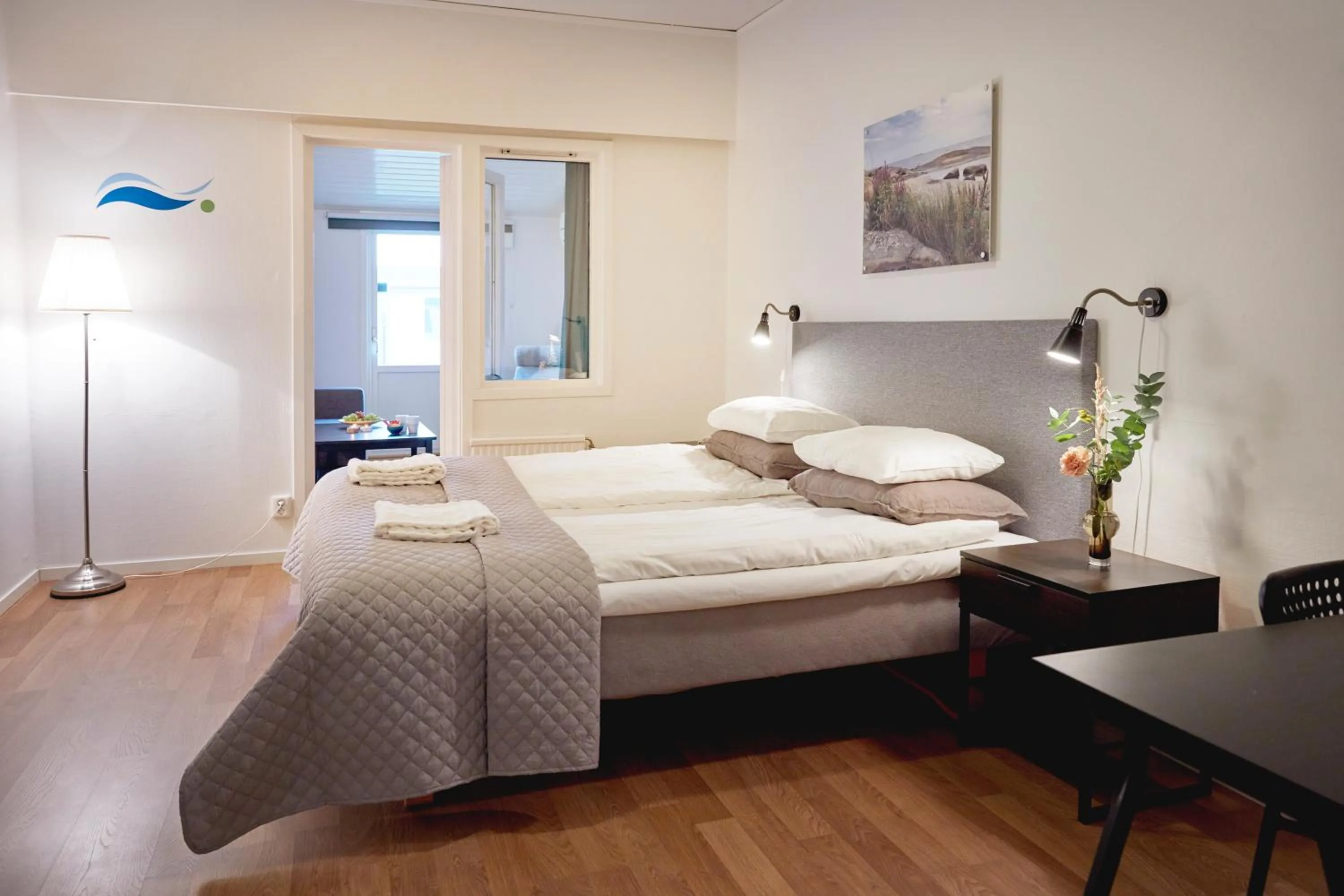 Bed in Hotell Vesterhavet