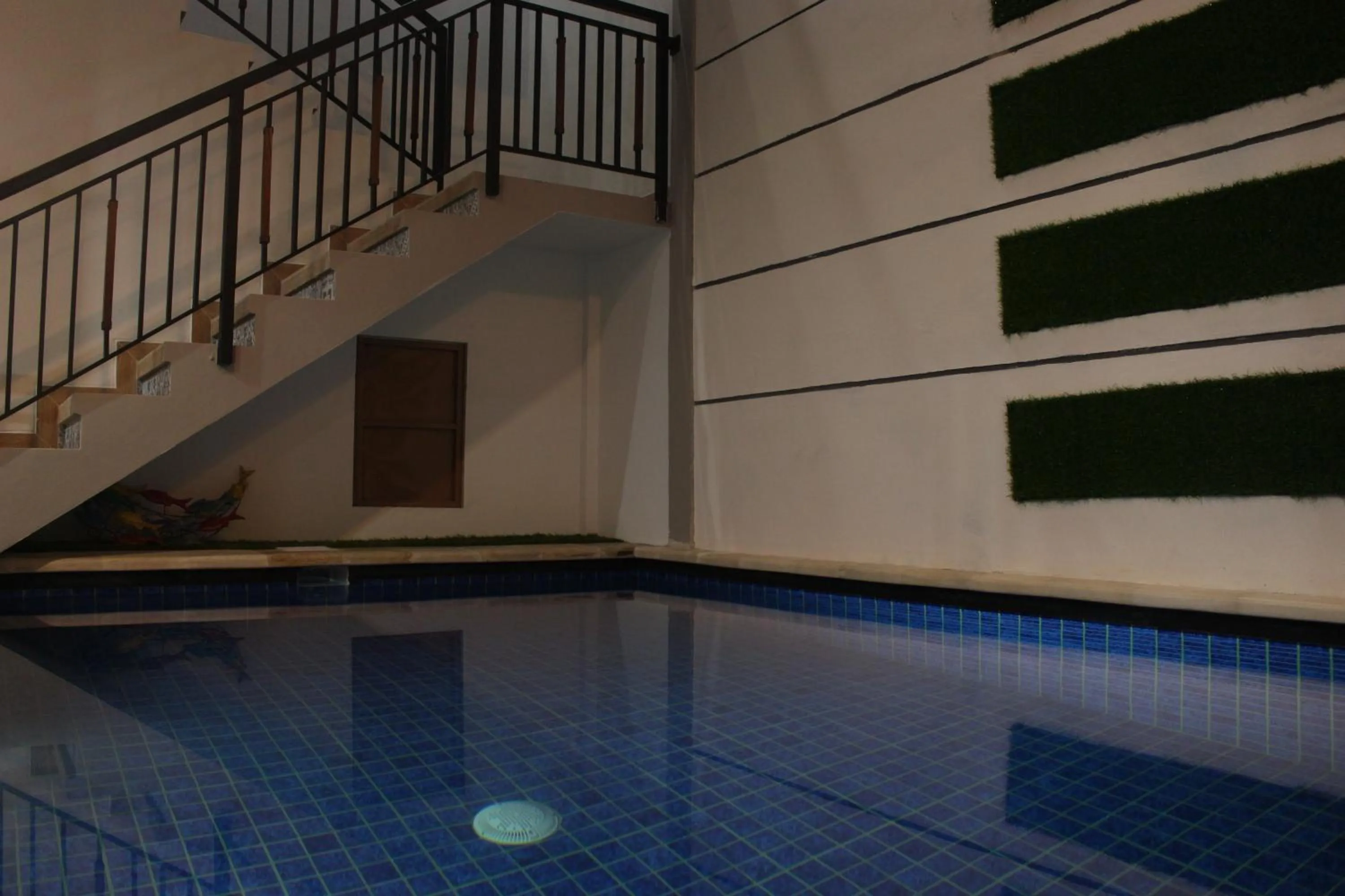 Swimming pool in family villa sanur