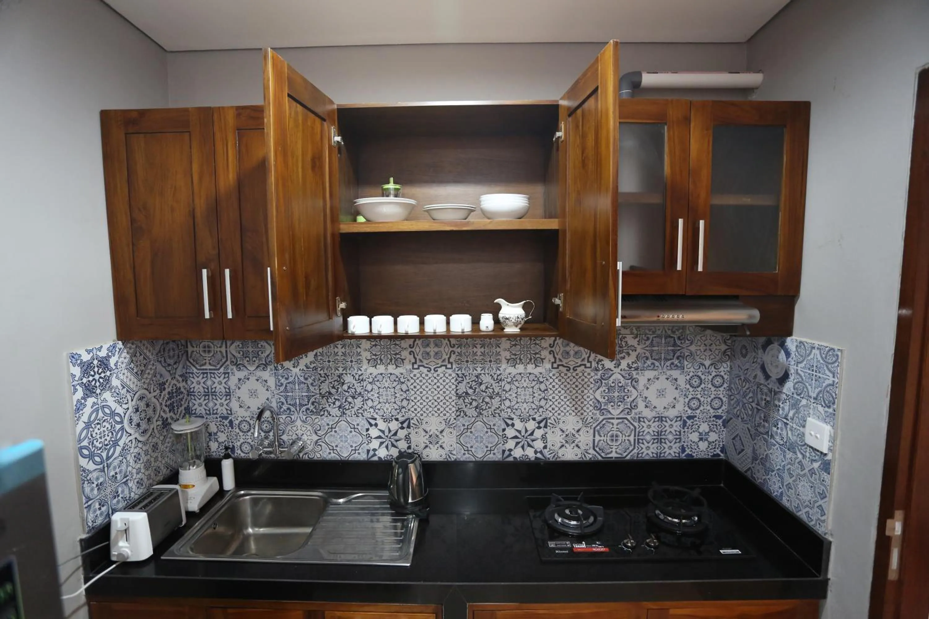 Property building in family villa sanur