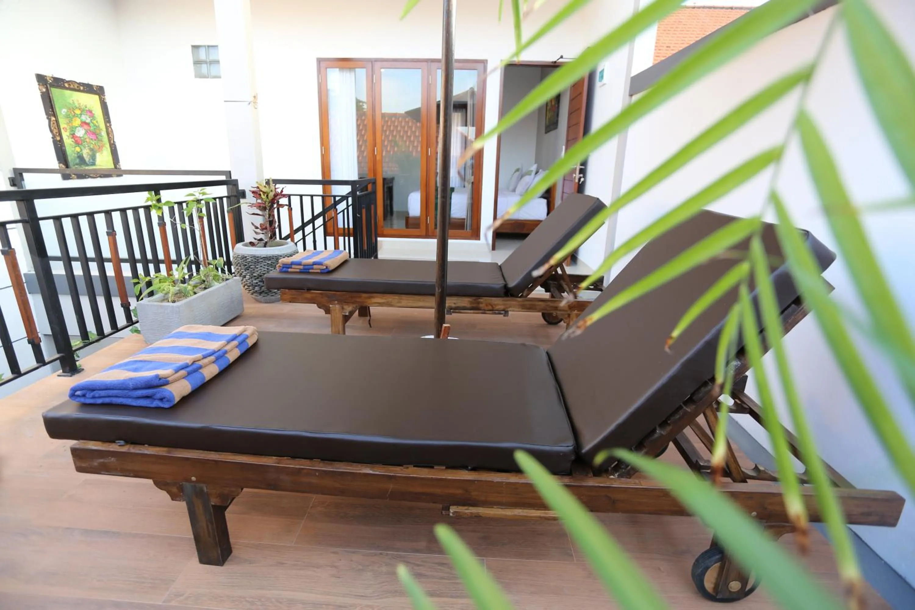 Swimming pool in family villa sanur