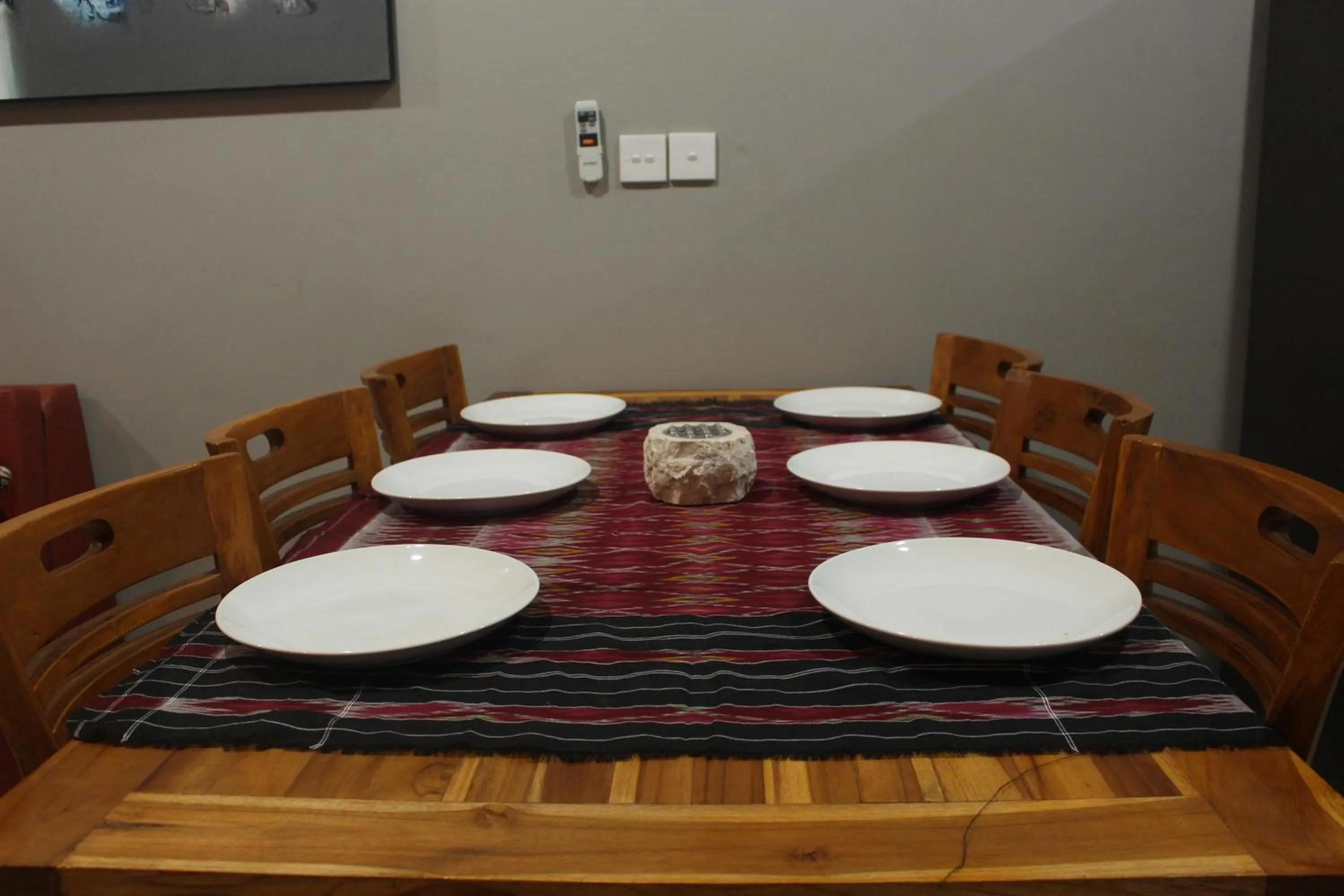 Breakfast in family villa sanur