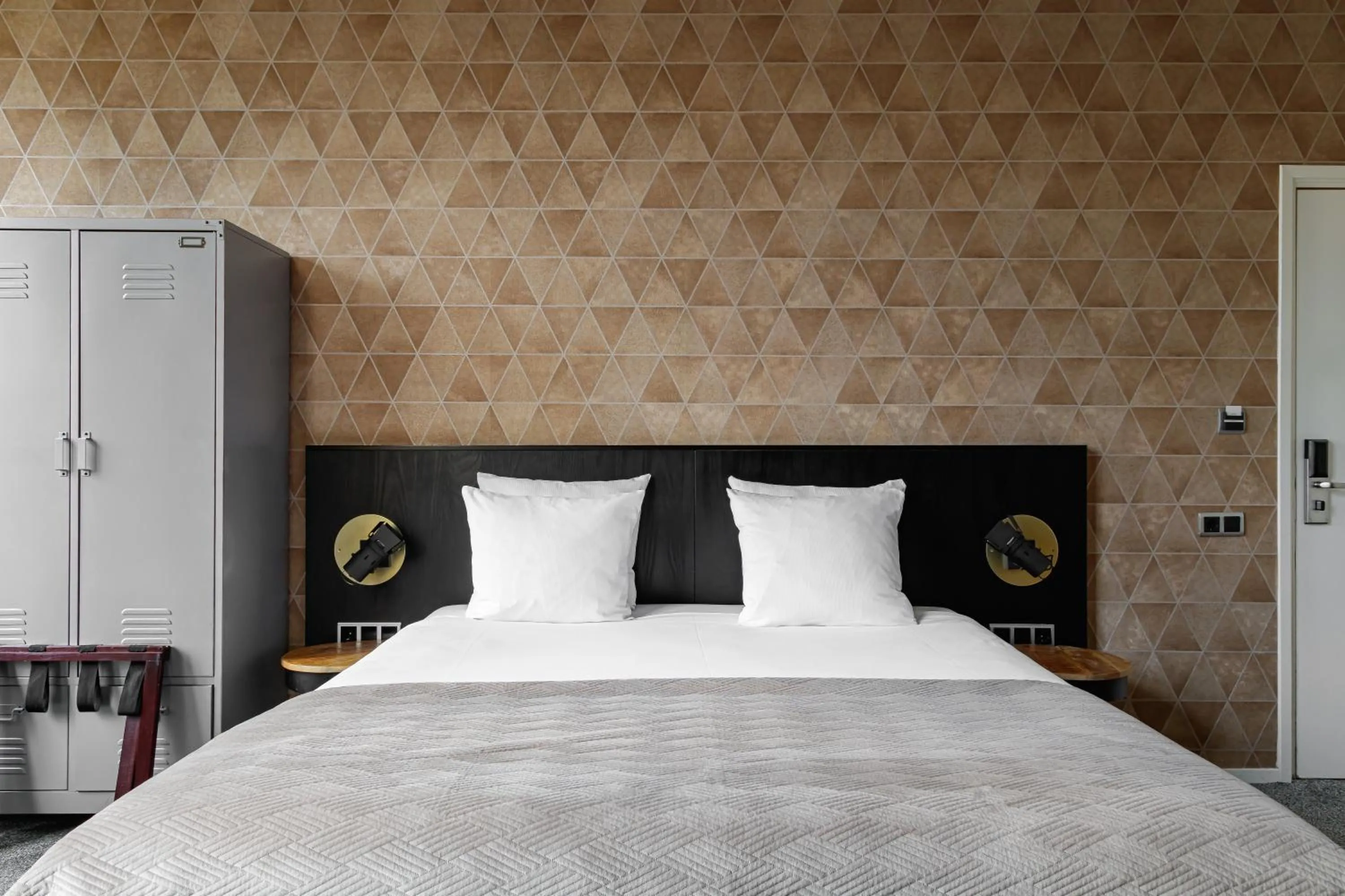 Bed in Boutique Hotel View