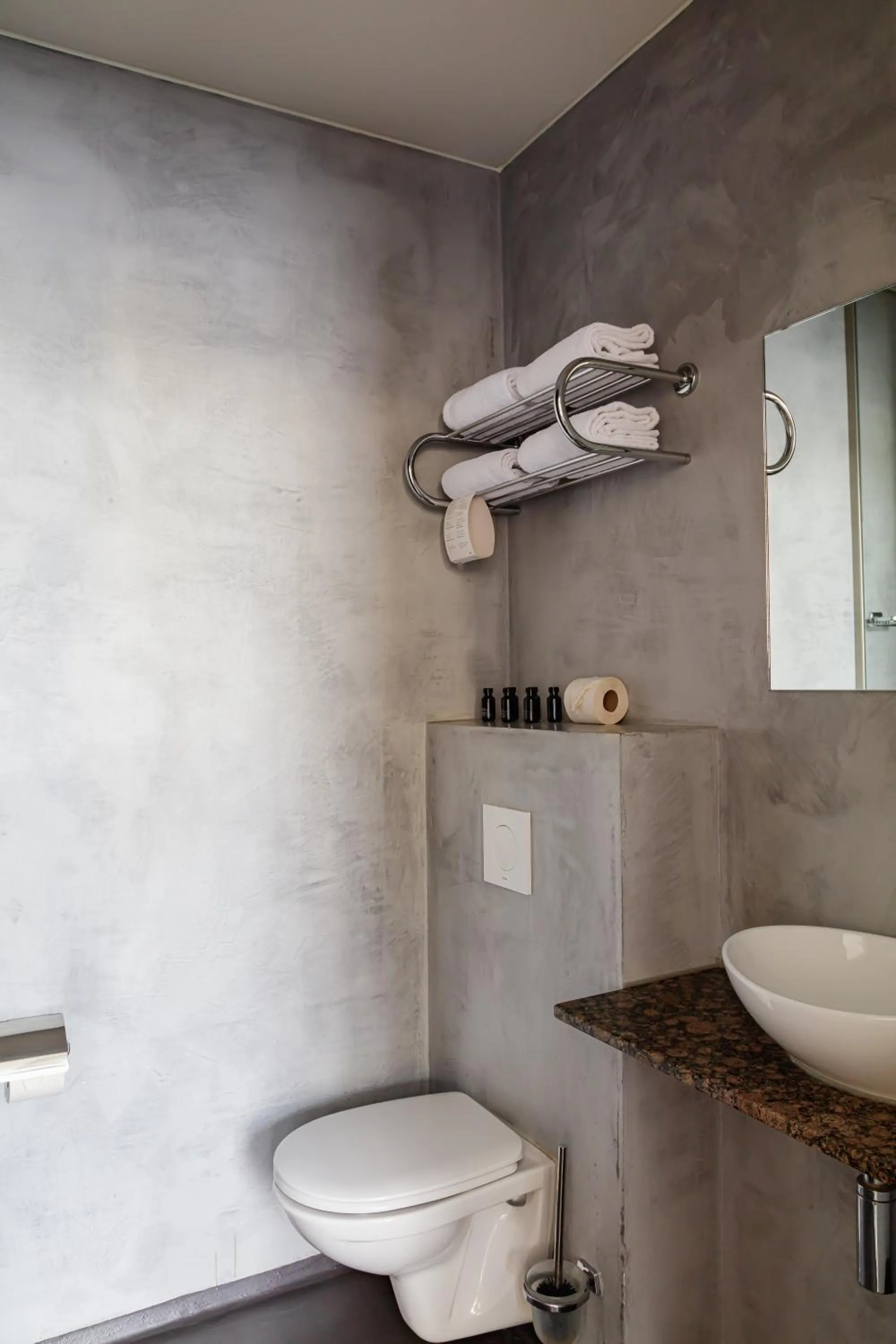 Toilet in Boutique Hotel View