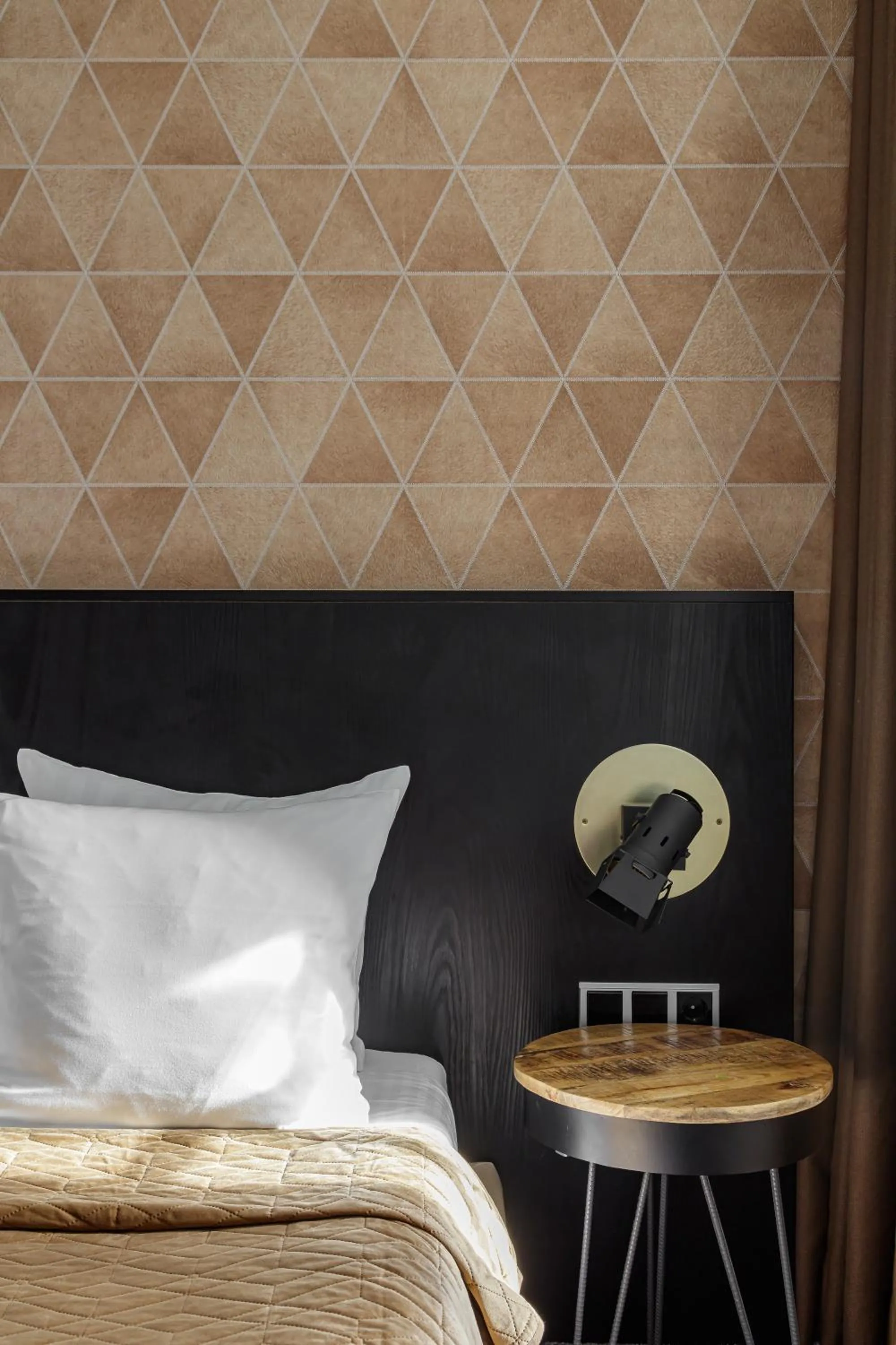 Bed in Boutique Hotel View