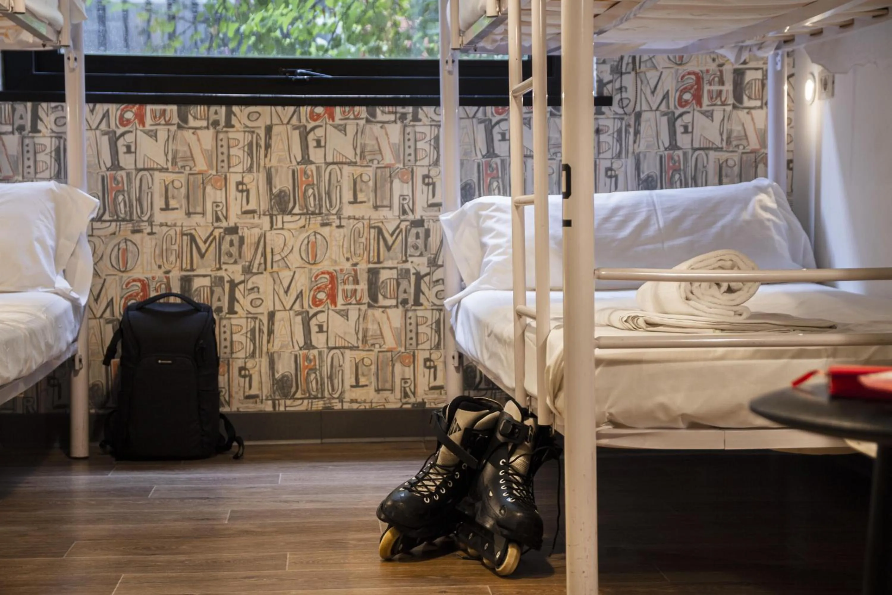 Bed in room00 Ventura Hostel