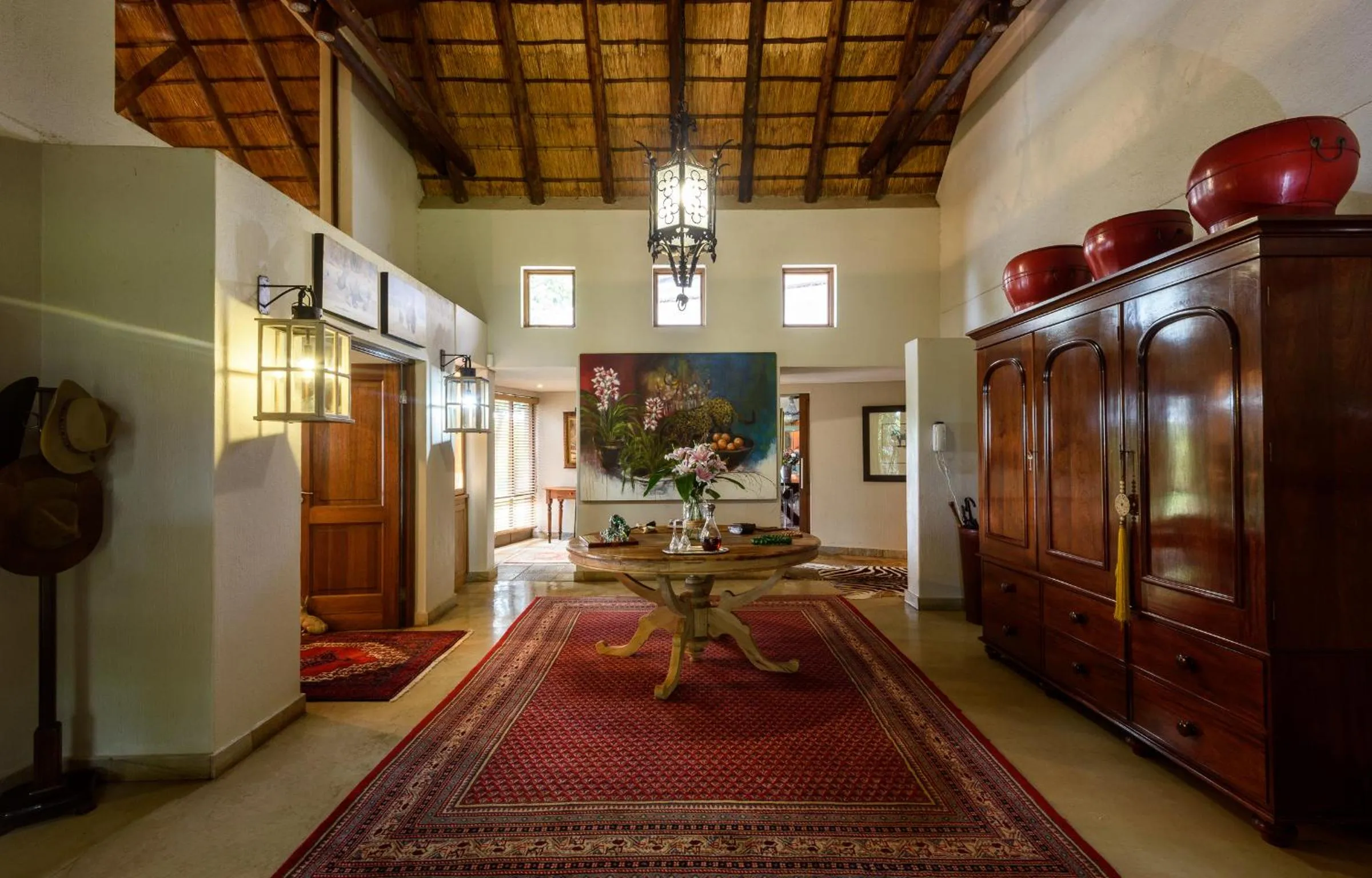 Lobby or reception in Khaya Ndlovu Safari Manor