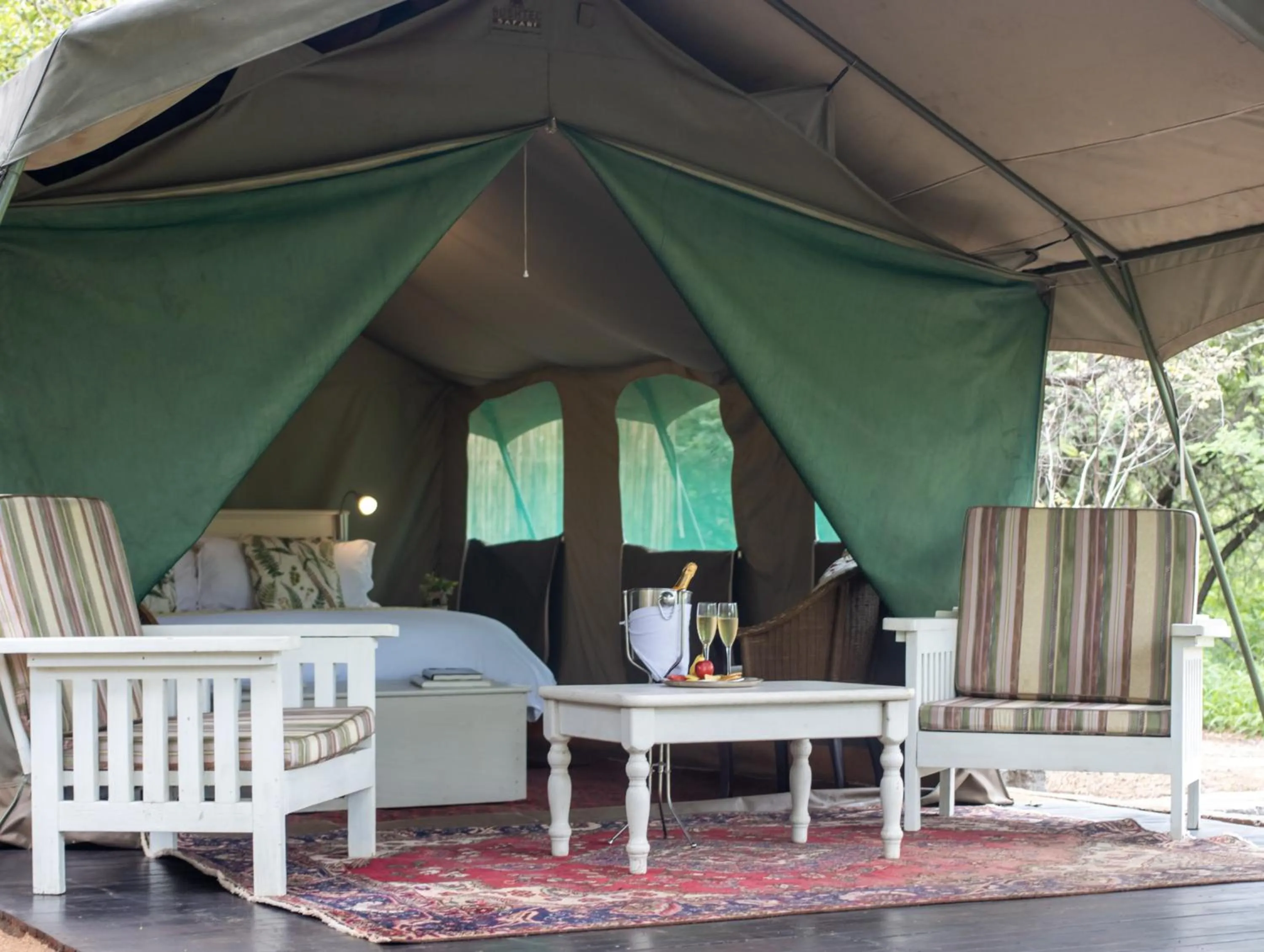 Decorative detail in Khaya Ndlovu Safari Manor