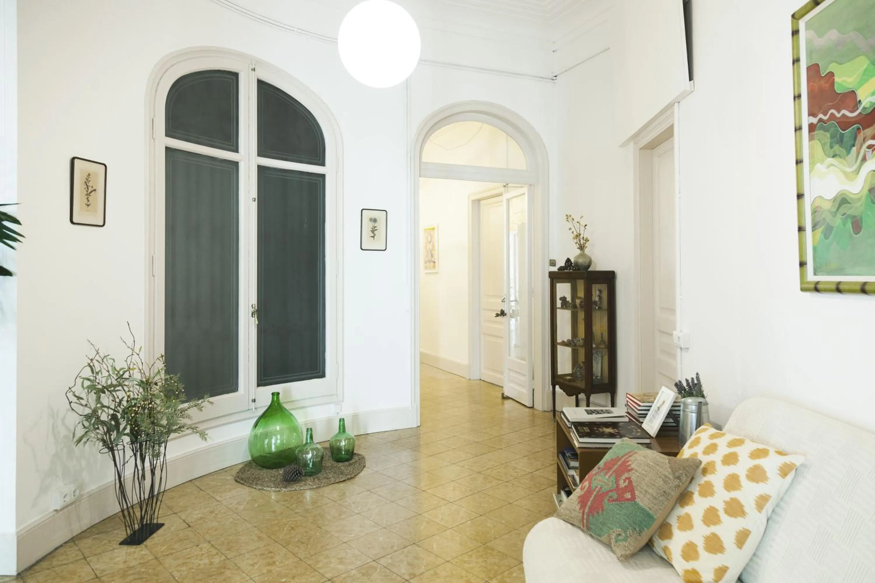 Seating area in La Casa Gran B&B