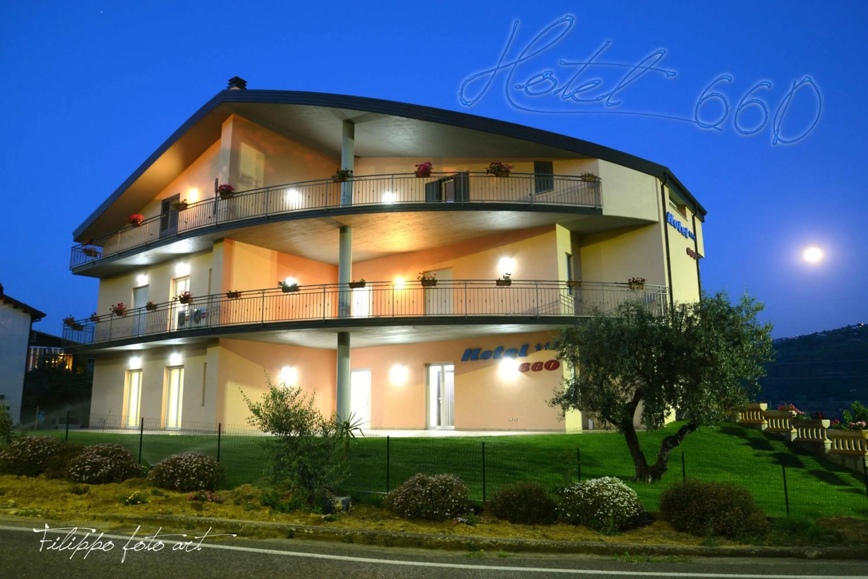 Natural landscape in Hotel 660