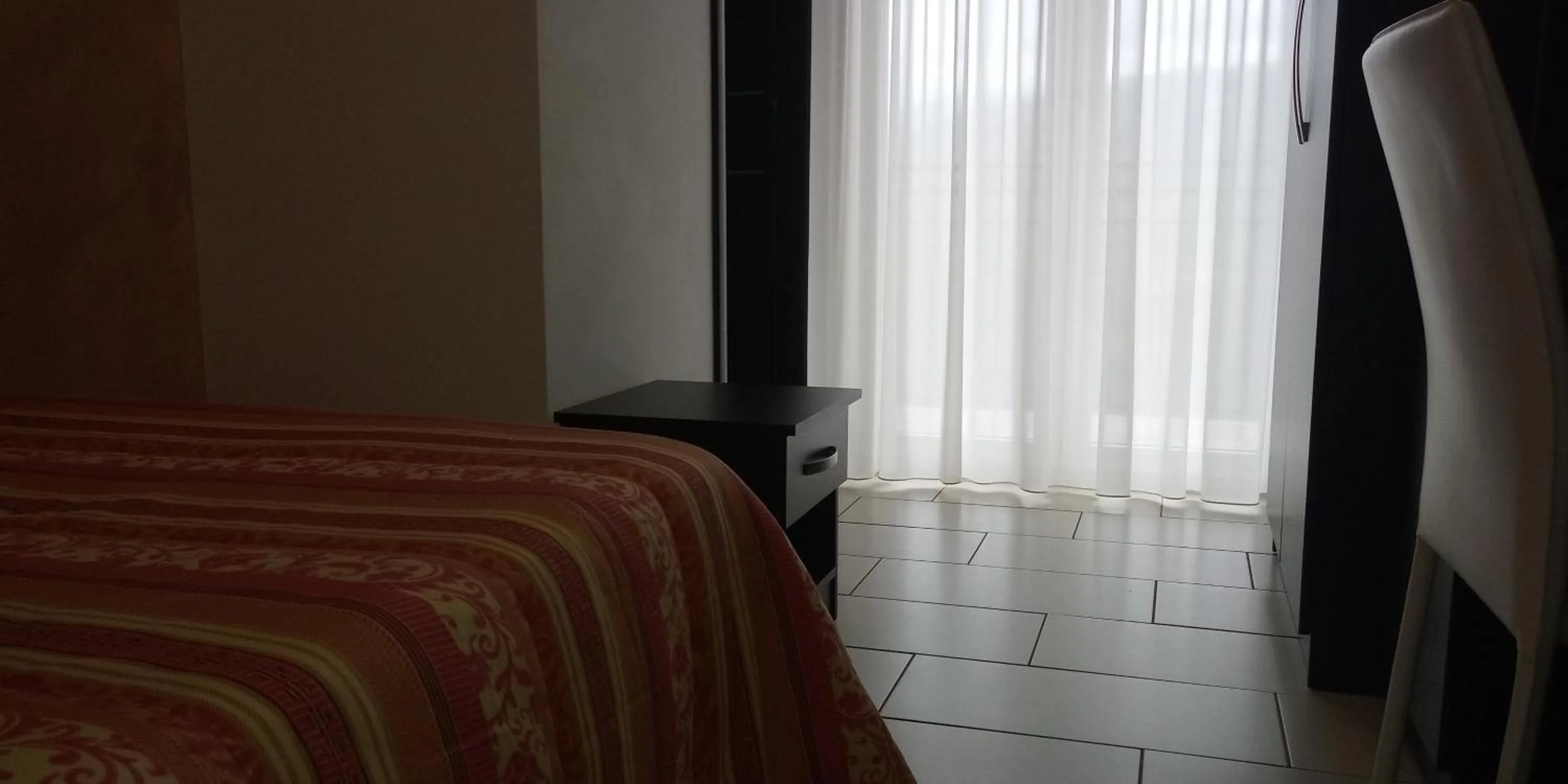 River view, Bed in Hotel 660