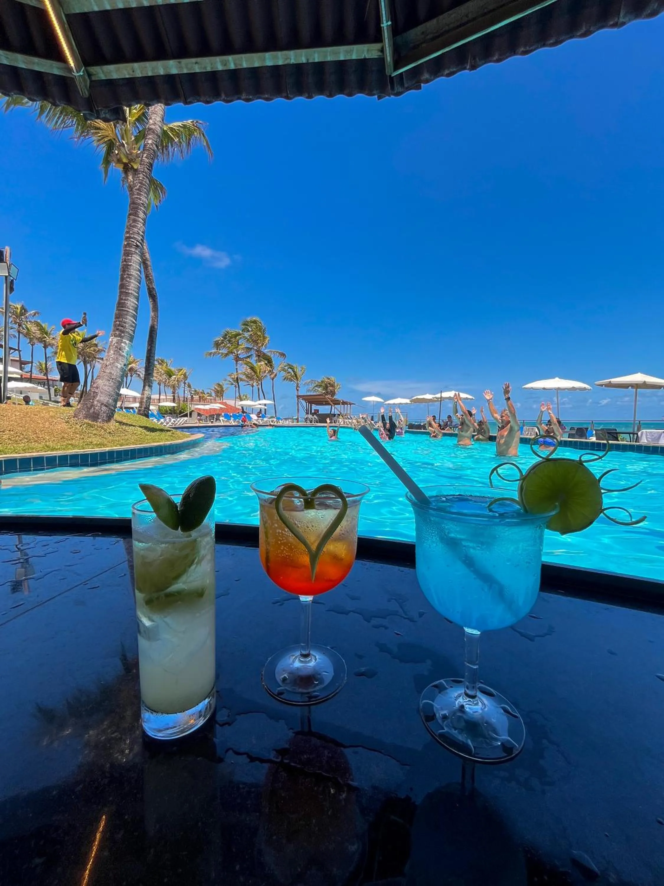 Swimming pool in El Aram Imirá Beach Resort