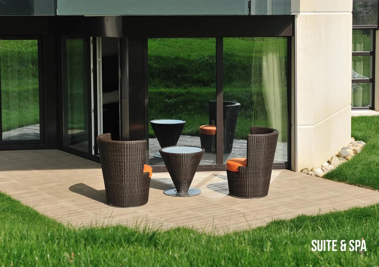 Balcony/Terrace in Grand Hôtel Les Endroits