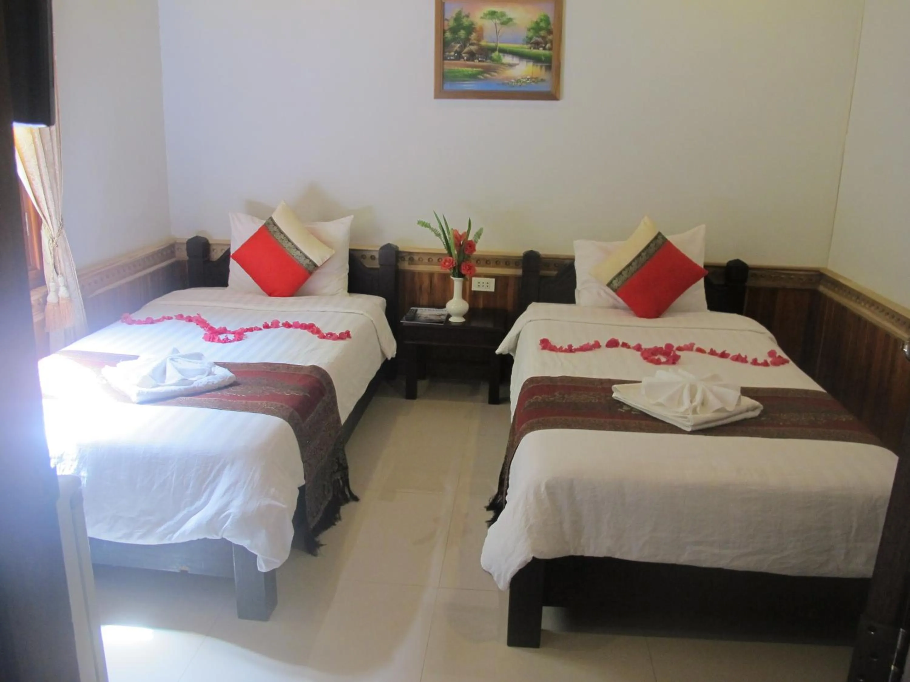 Bed in Golden Lotus Place