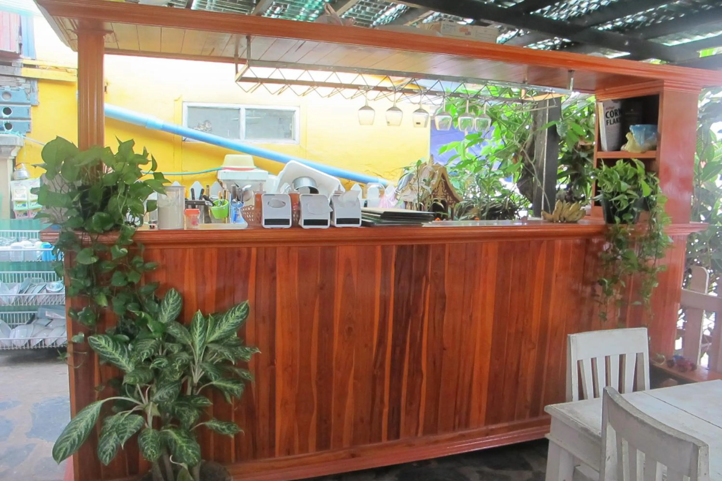 Communal kitchen in Golden Lotus Place