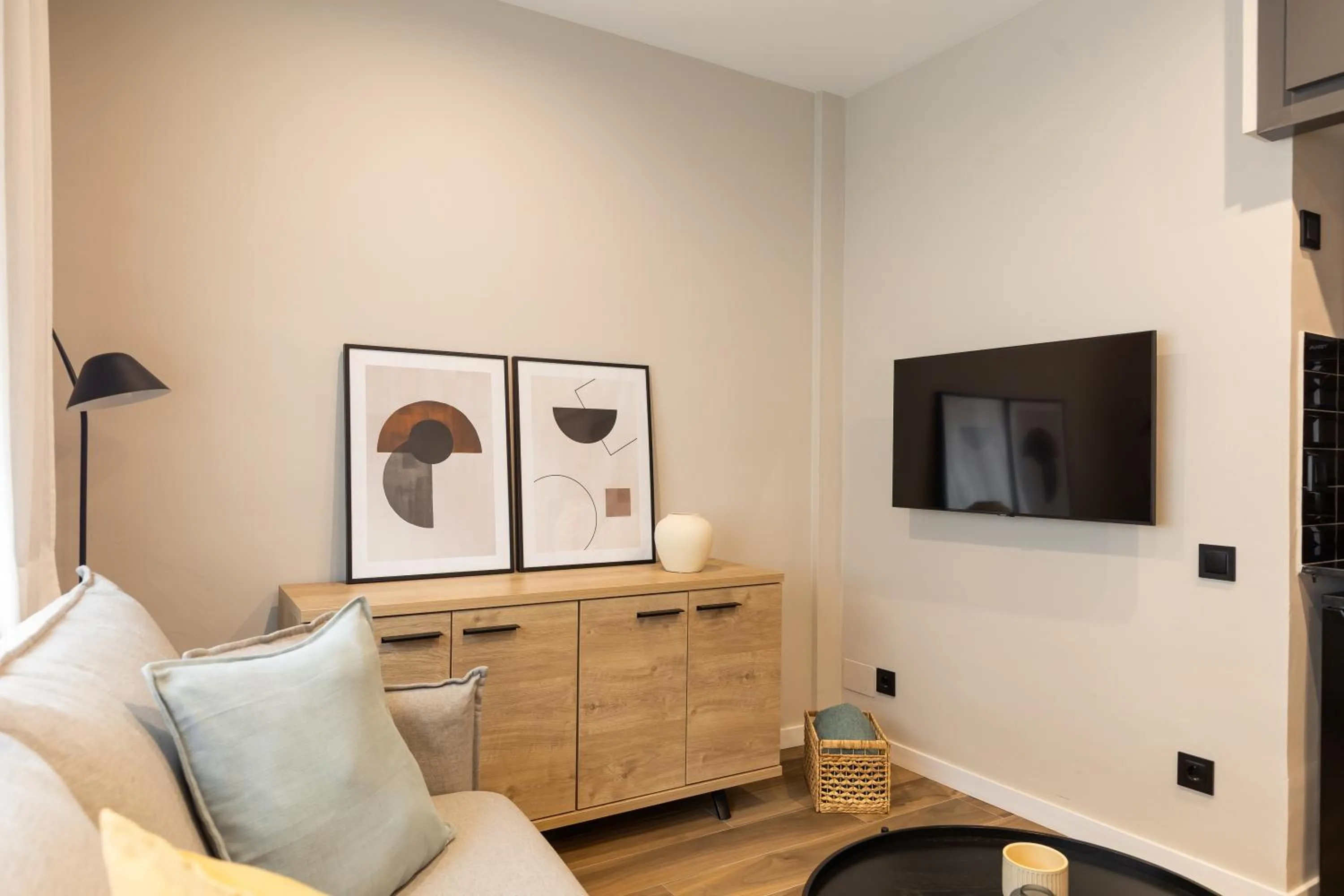 Living room in Apartamentos Laforja