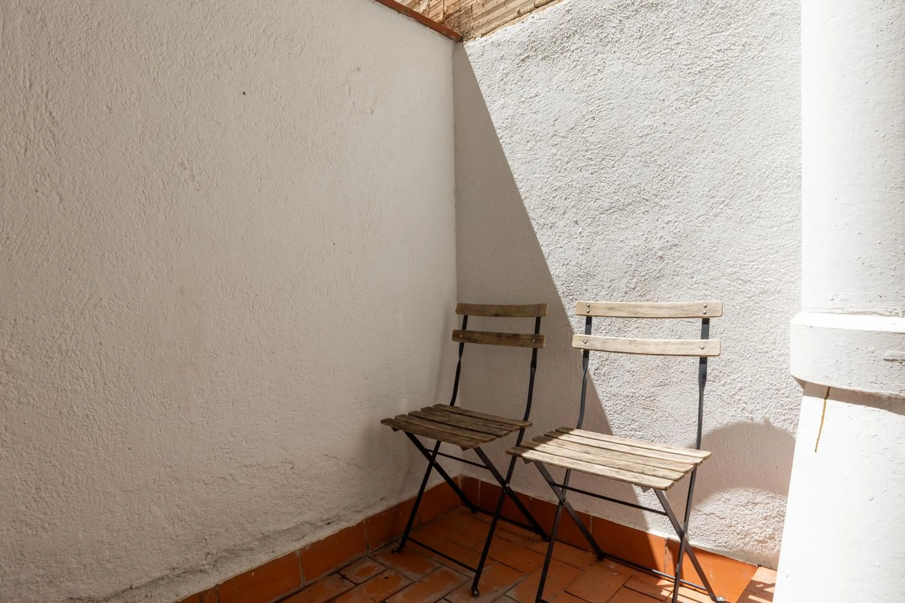 Patio in Apartamentos Laforja