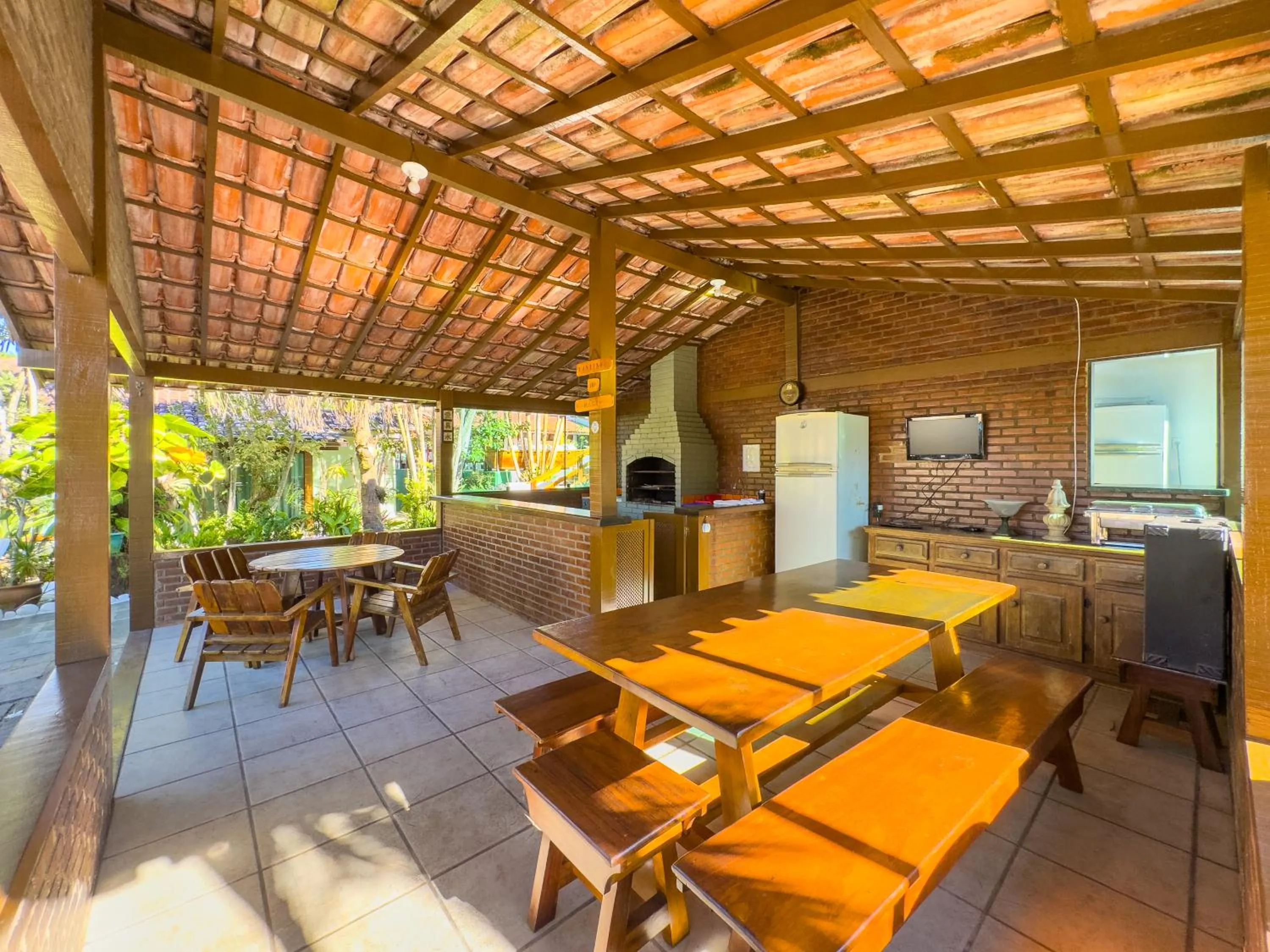 BBQ facilities in Pousada Sonho de Geribá