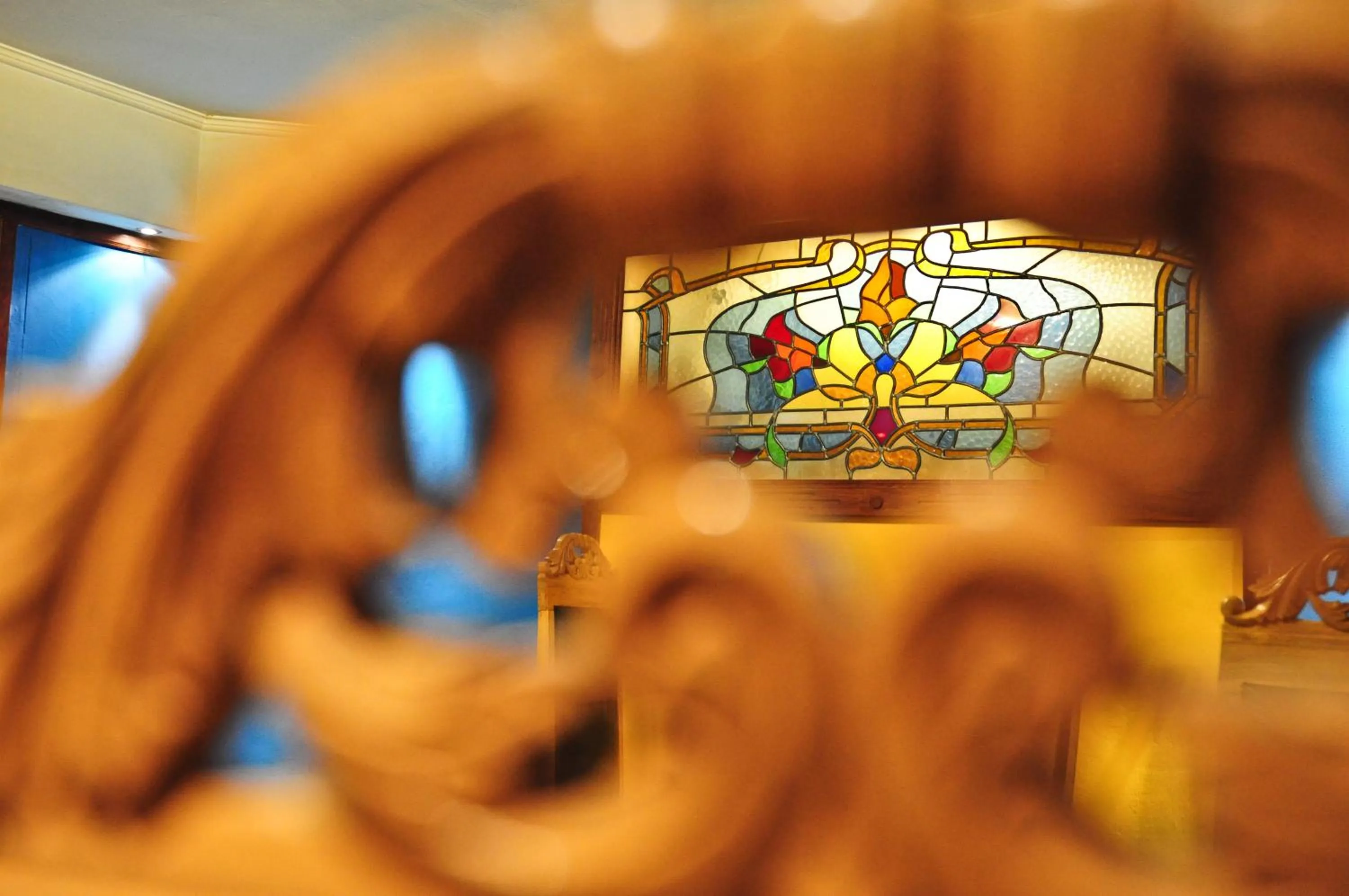 Decorative detail in L'Opera Guest House