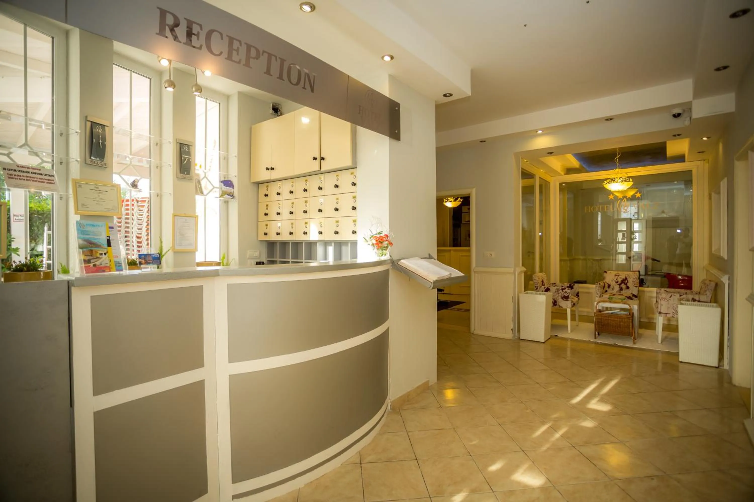 Lobby or reception in Hotel Valz